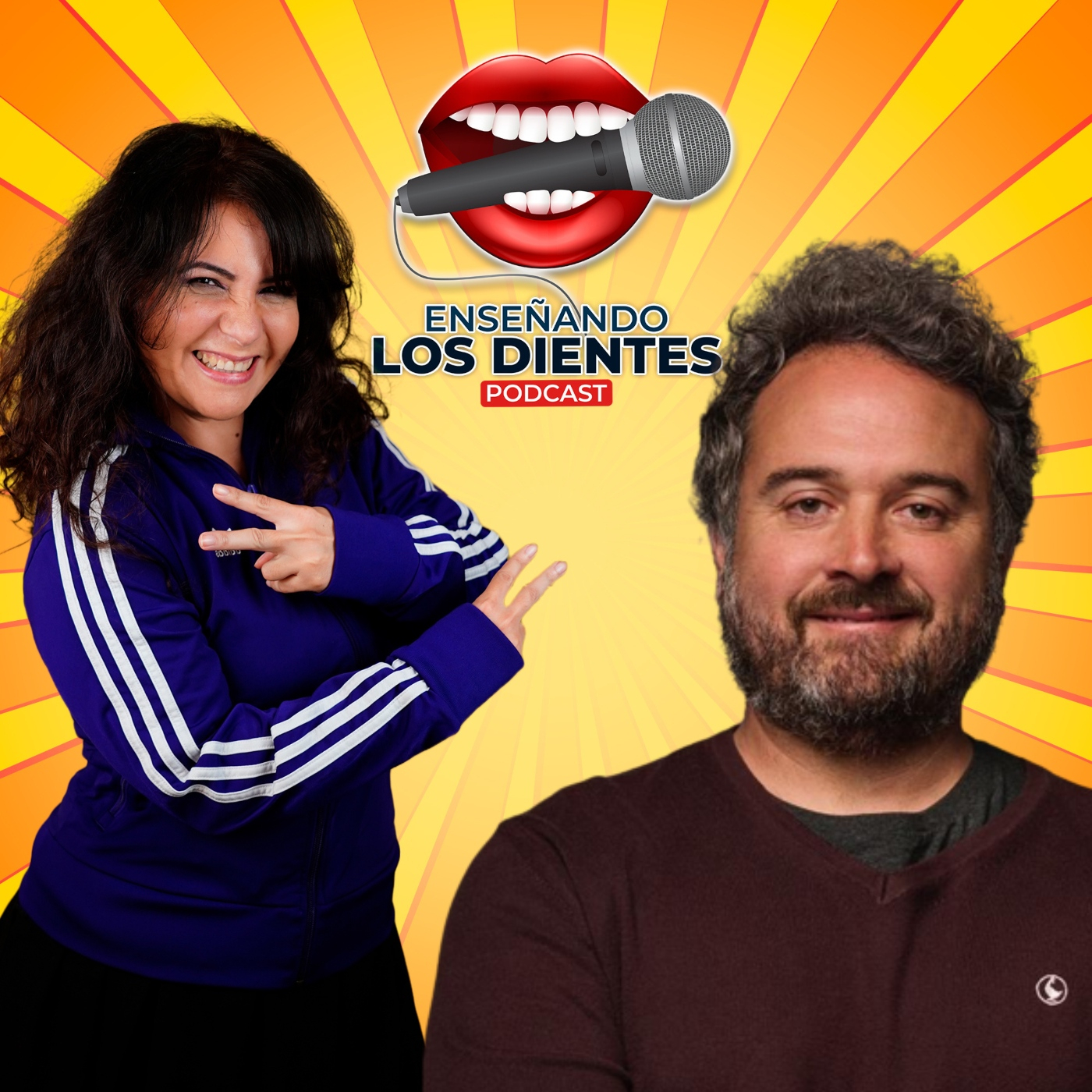 Enseñando los dientes