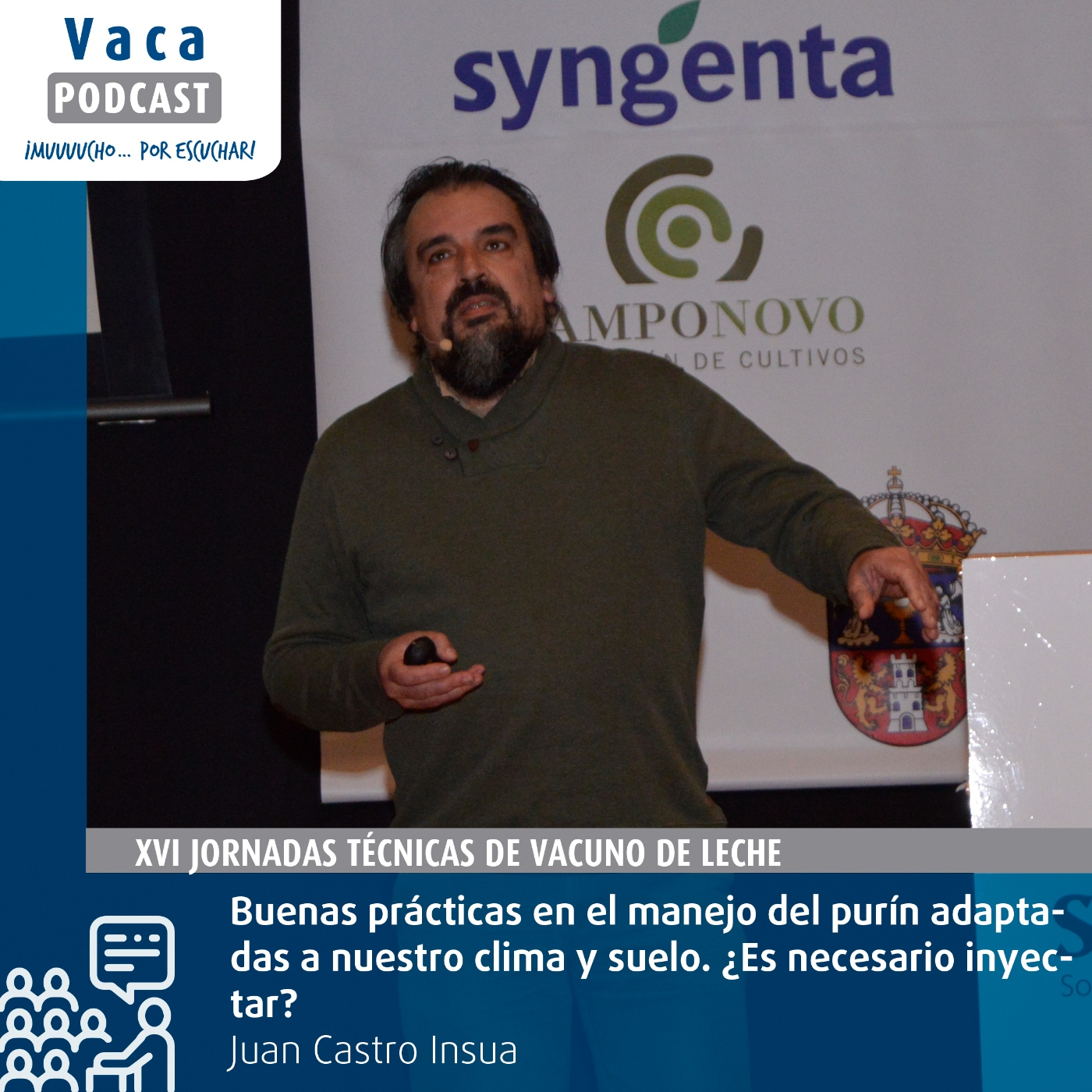 "Buenas prácticas en el manejo del purín adaptadas a nuestro clima y suelo. ¿Es necesario inyectar?"| Juan Castro Insua