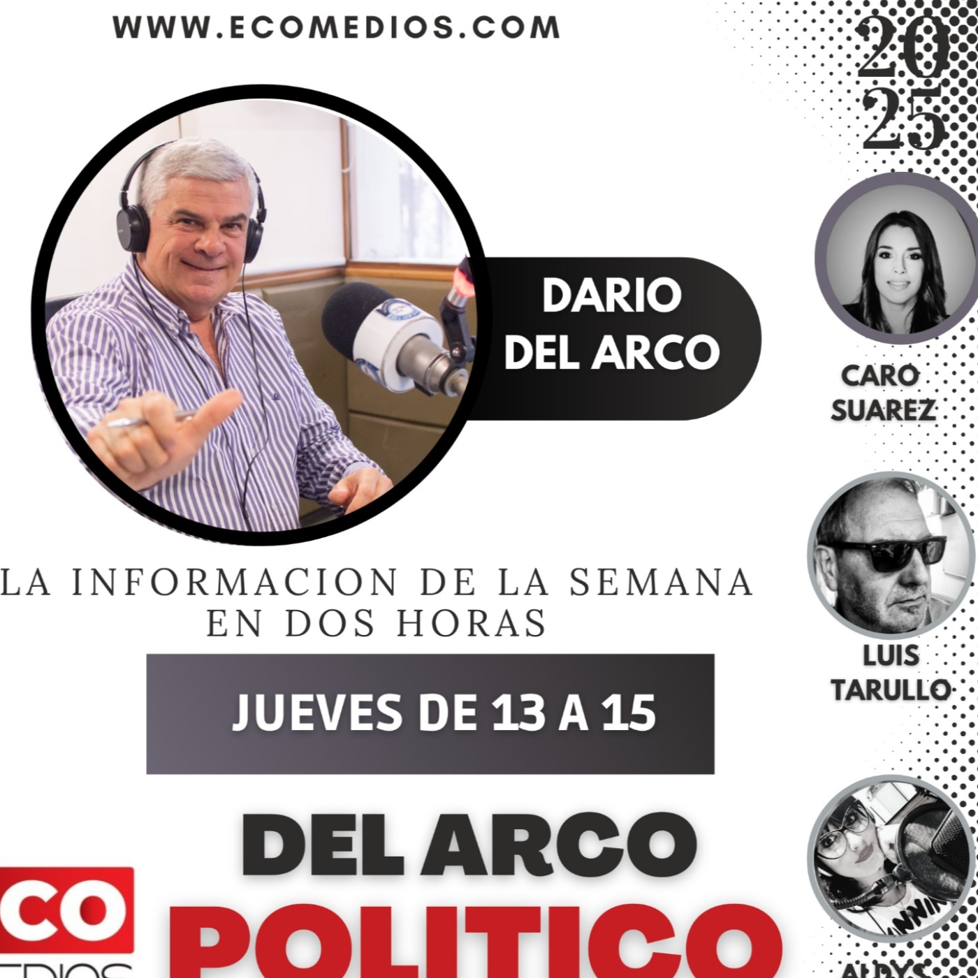DEL ARCO POLÍTICO con Darío del Arco 18-06-2026 episode artwork