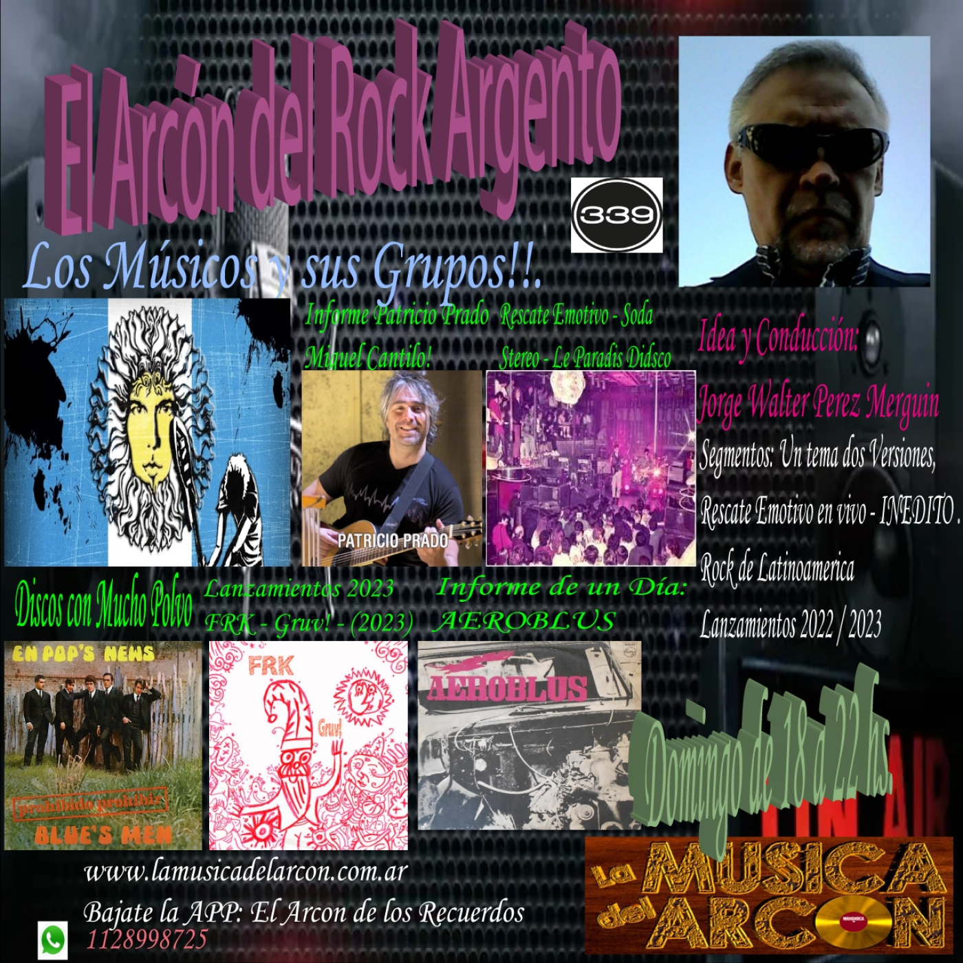 El Arcon del Rock Argento - Emision nº 339 Musicos y Grupos - 28-05-2023 episode artwork