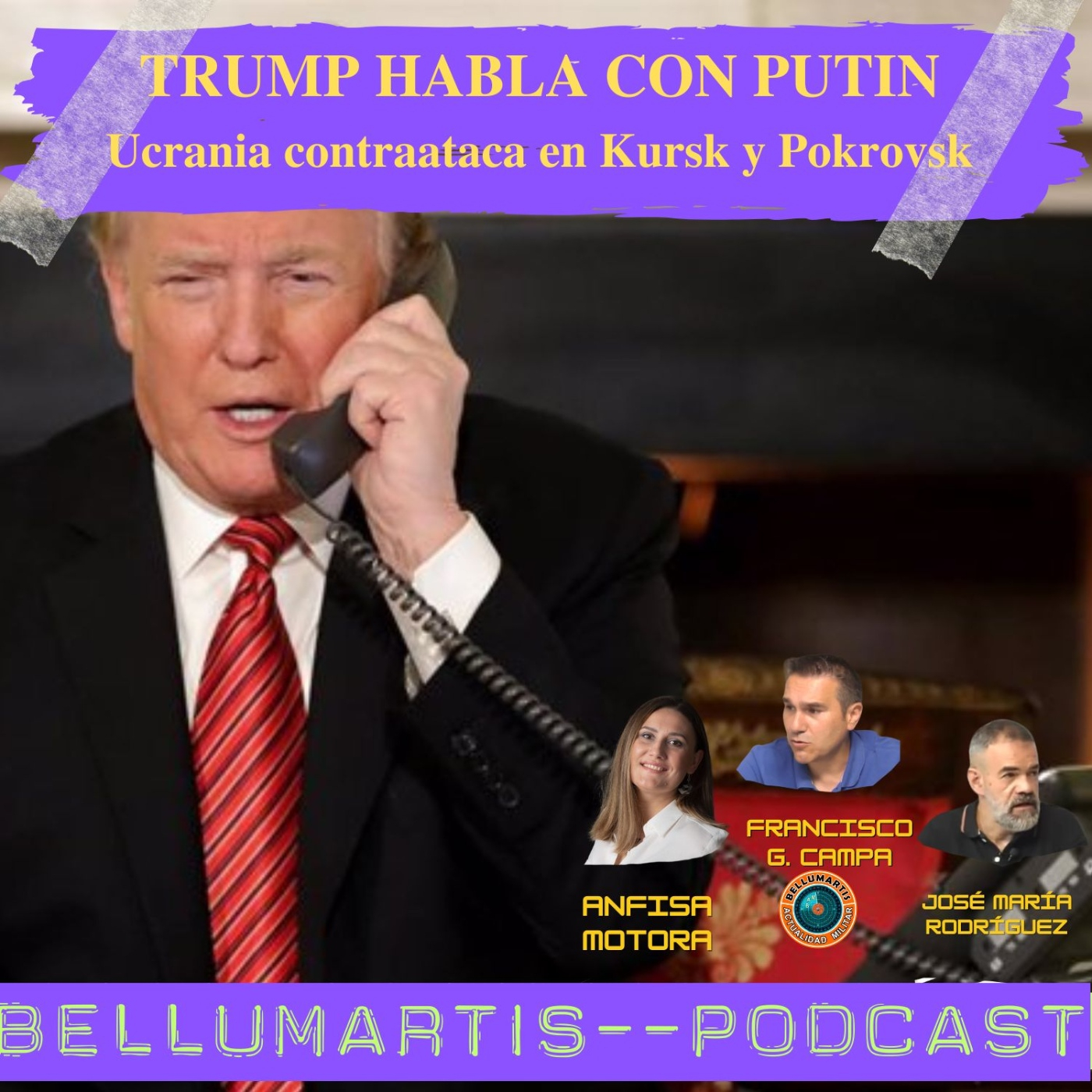TRUMP HABLA CON PUTIN ¿NEGOCIACIÓN DE PAZ? Ucrania contraataca en Kursk y Pokrovsk | 12/2/2025