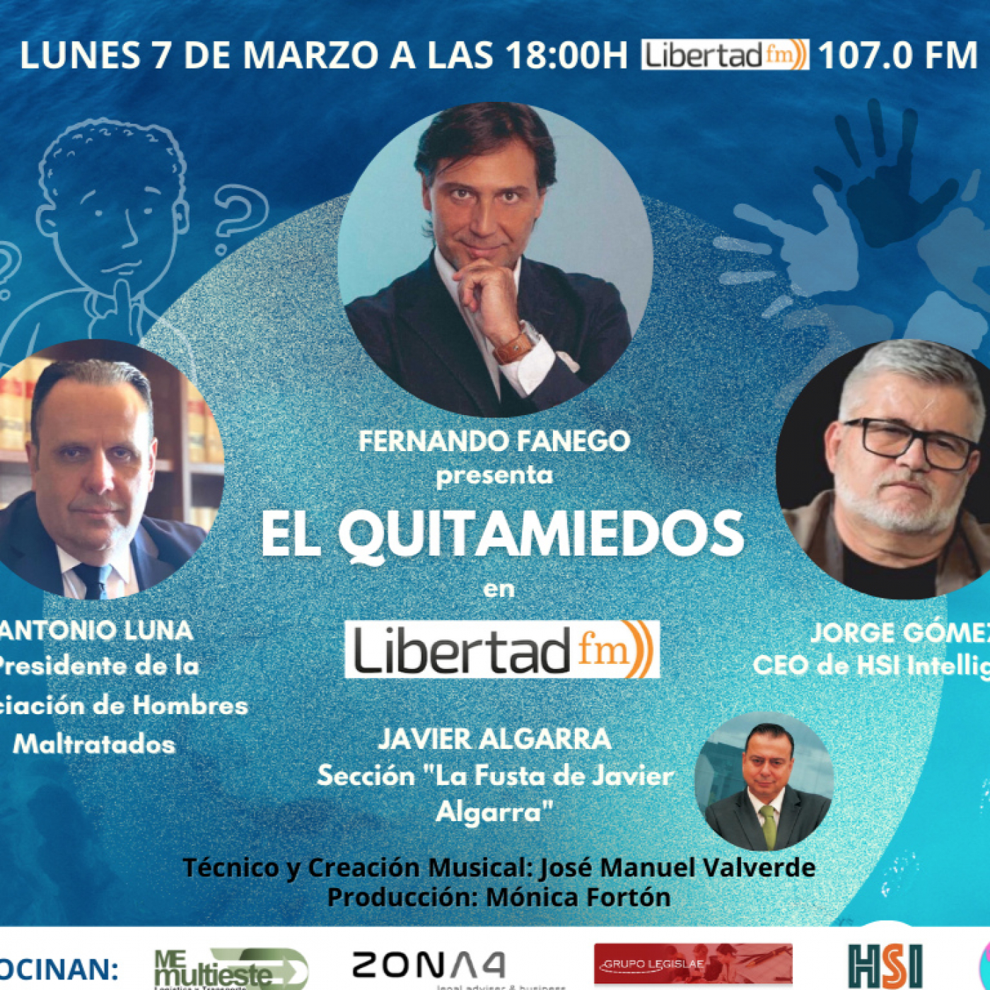 El Quitamiedos. 7-3-22. Antonio Luna y Jorge Gómez episode artwork