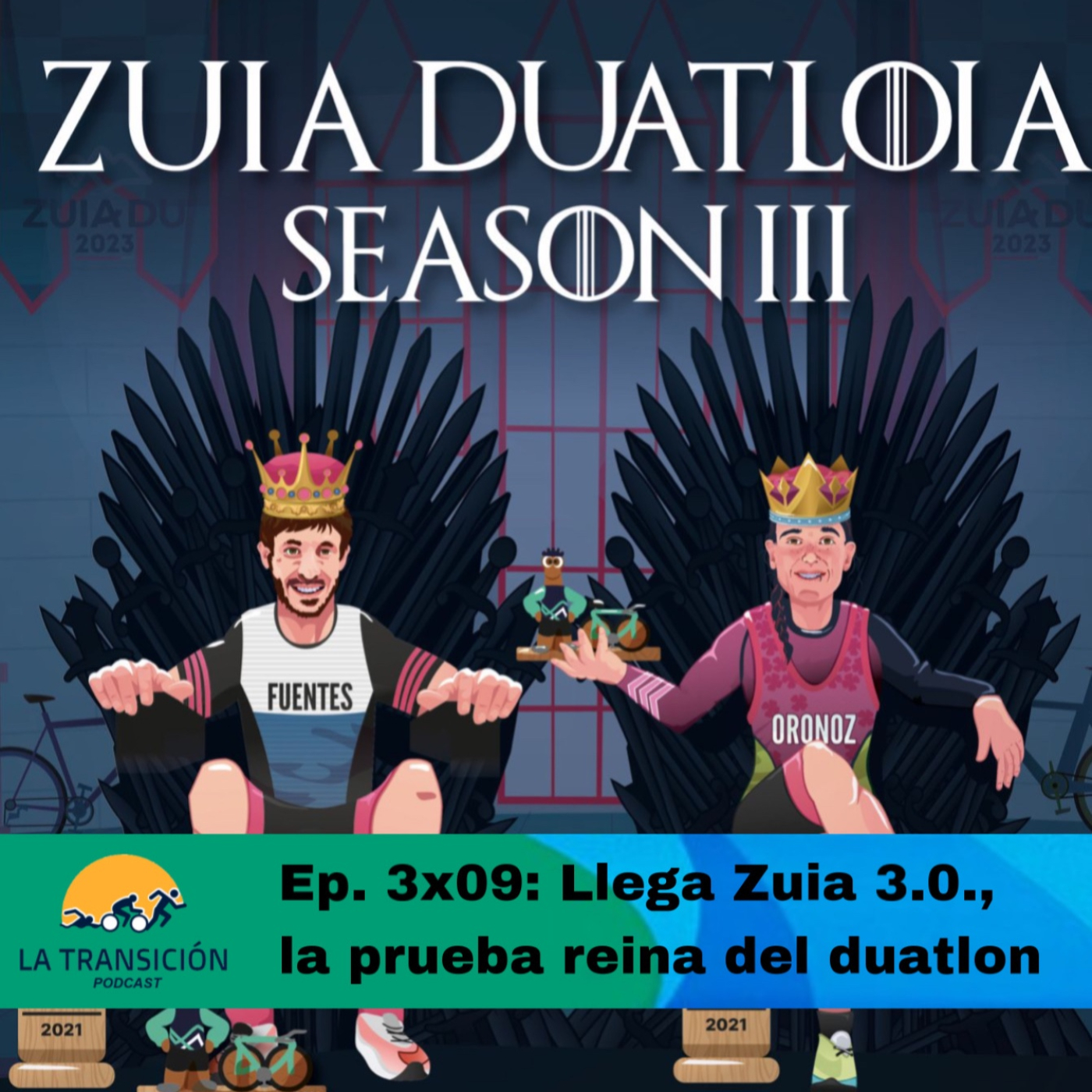 Ep. 3x09: Llega Zuia 3.0., la prueba reina del duatlon episode artwork