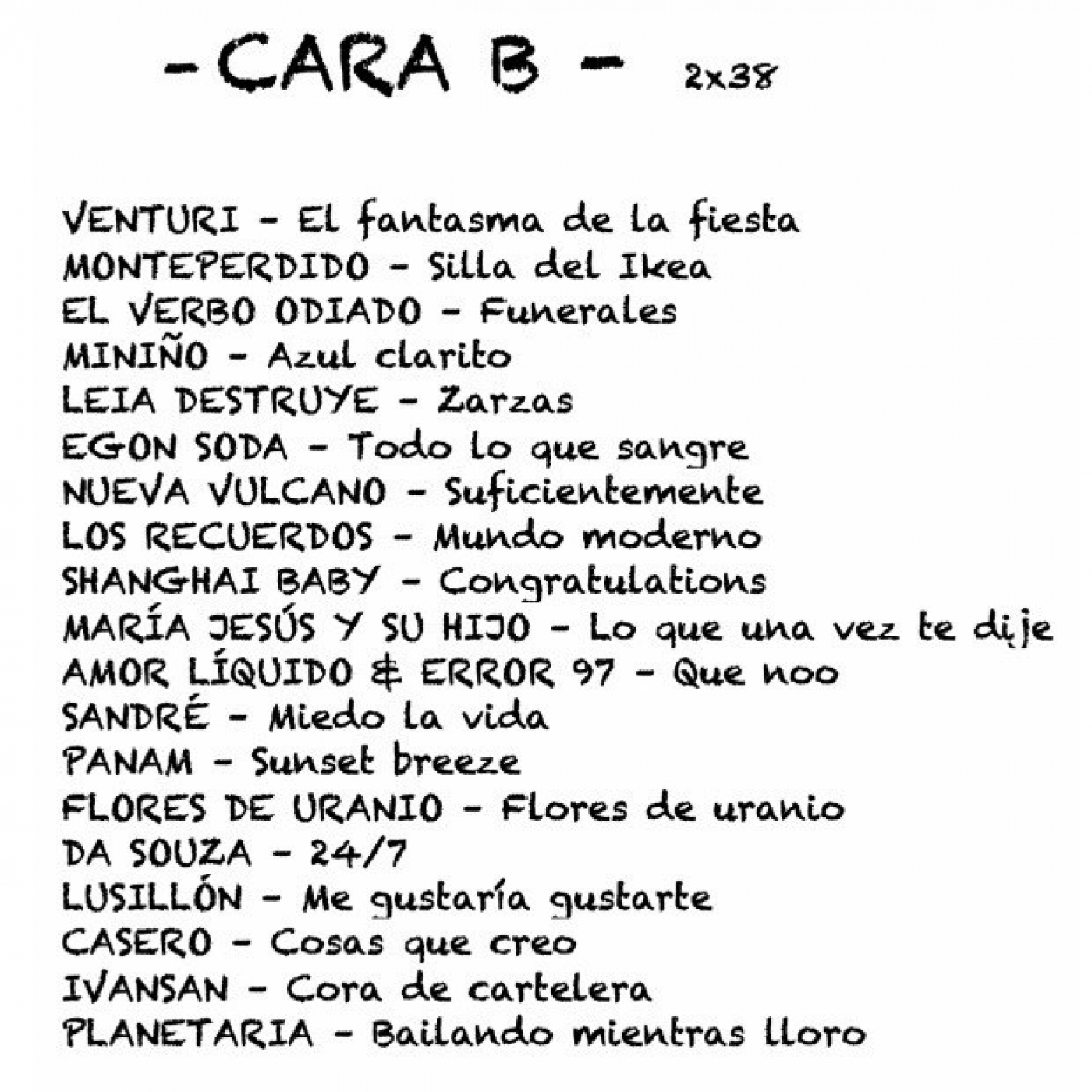Cara B - 061