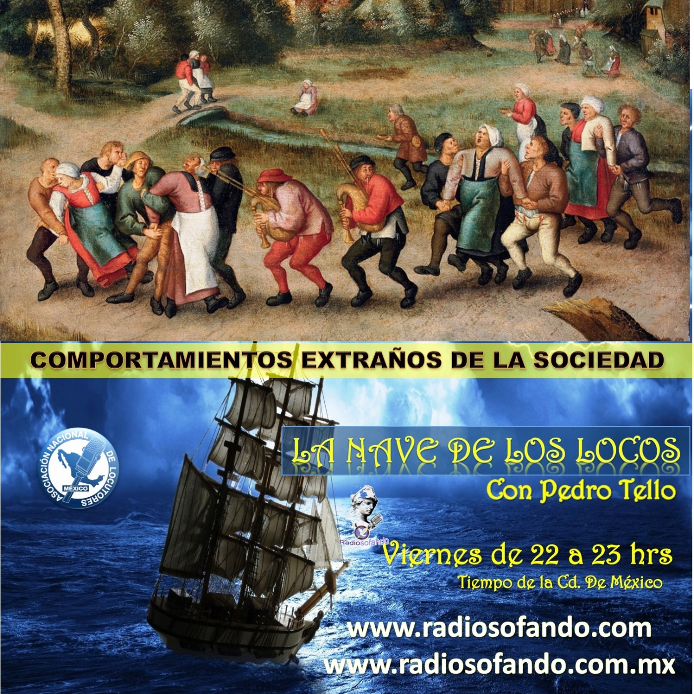 La Nave de los Locos_COMPORTAMIENTOS EXTRAÑOS DE LA SOCIEDAD_01-03-24 episode artwork