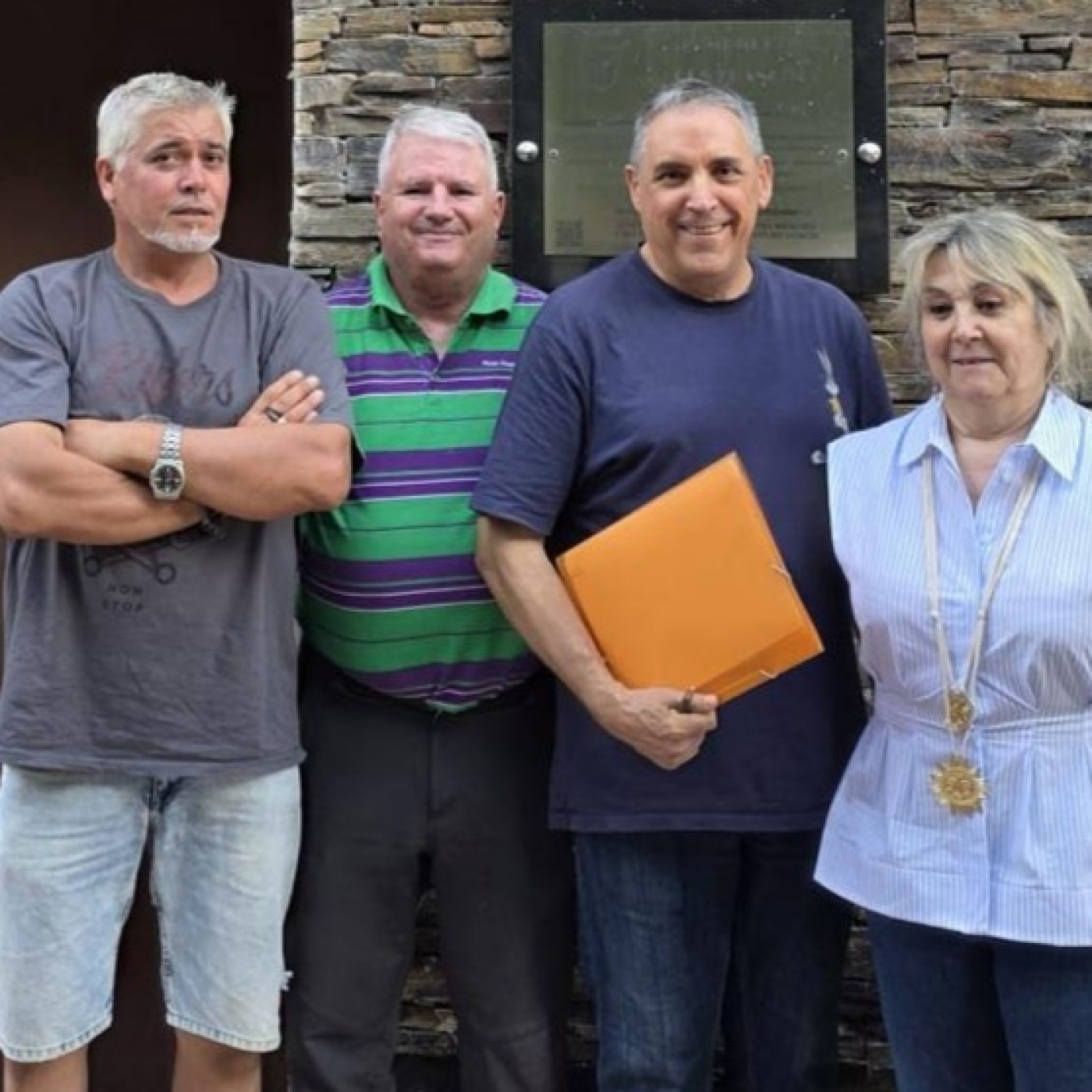 Gregorio Esteban es el presidente de la Asociación Vecinal La Tarasca del barrio de San Antonio de Ponferrada