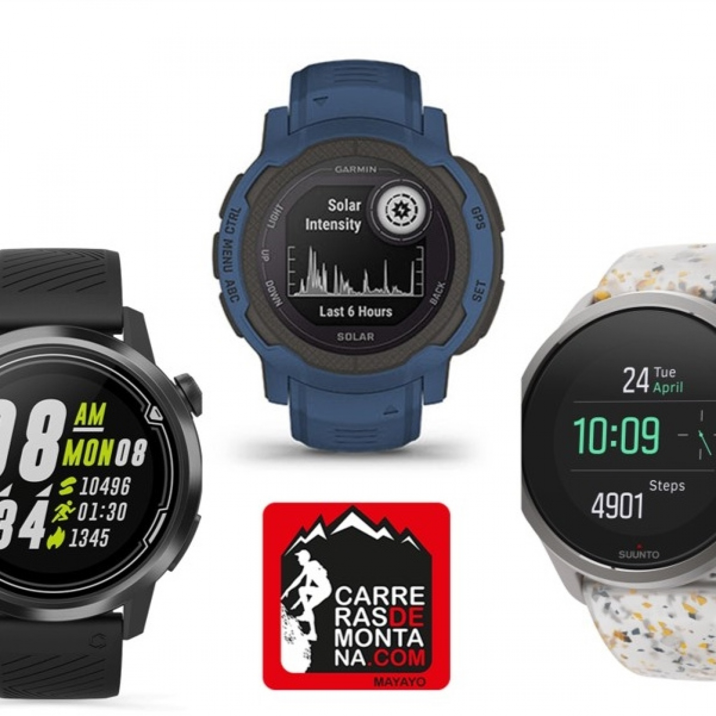 MEJOR RELOJ GPS POR 350€ O MENOS: Coros - Garmin - Suunto. Análiisis Mayayo para RadioTrail