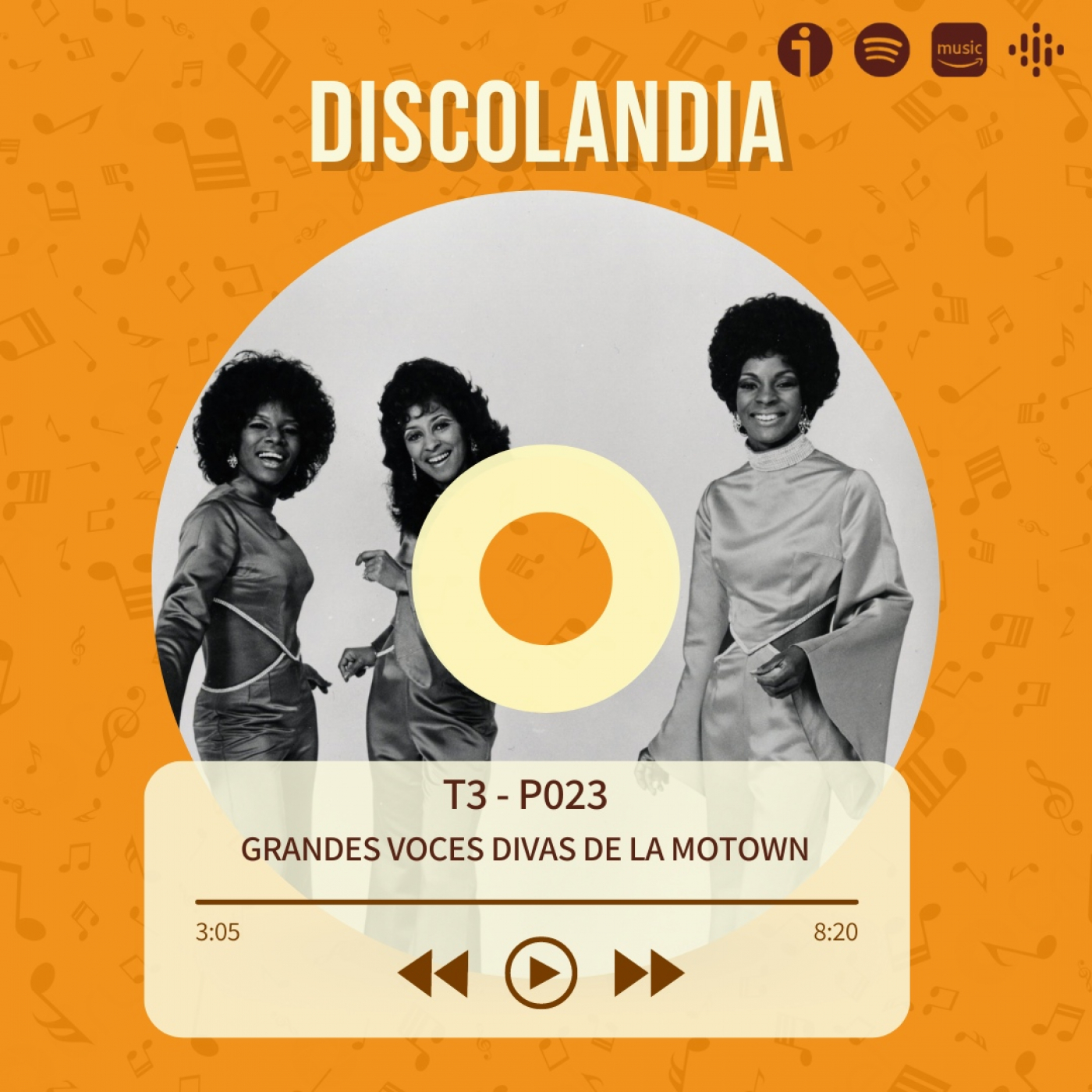 Discolandia: Grandes Voces Divas De La Motown - T03-P23 episode artwork