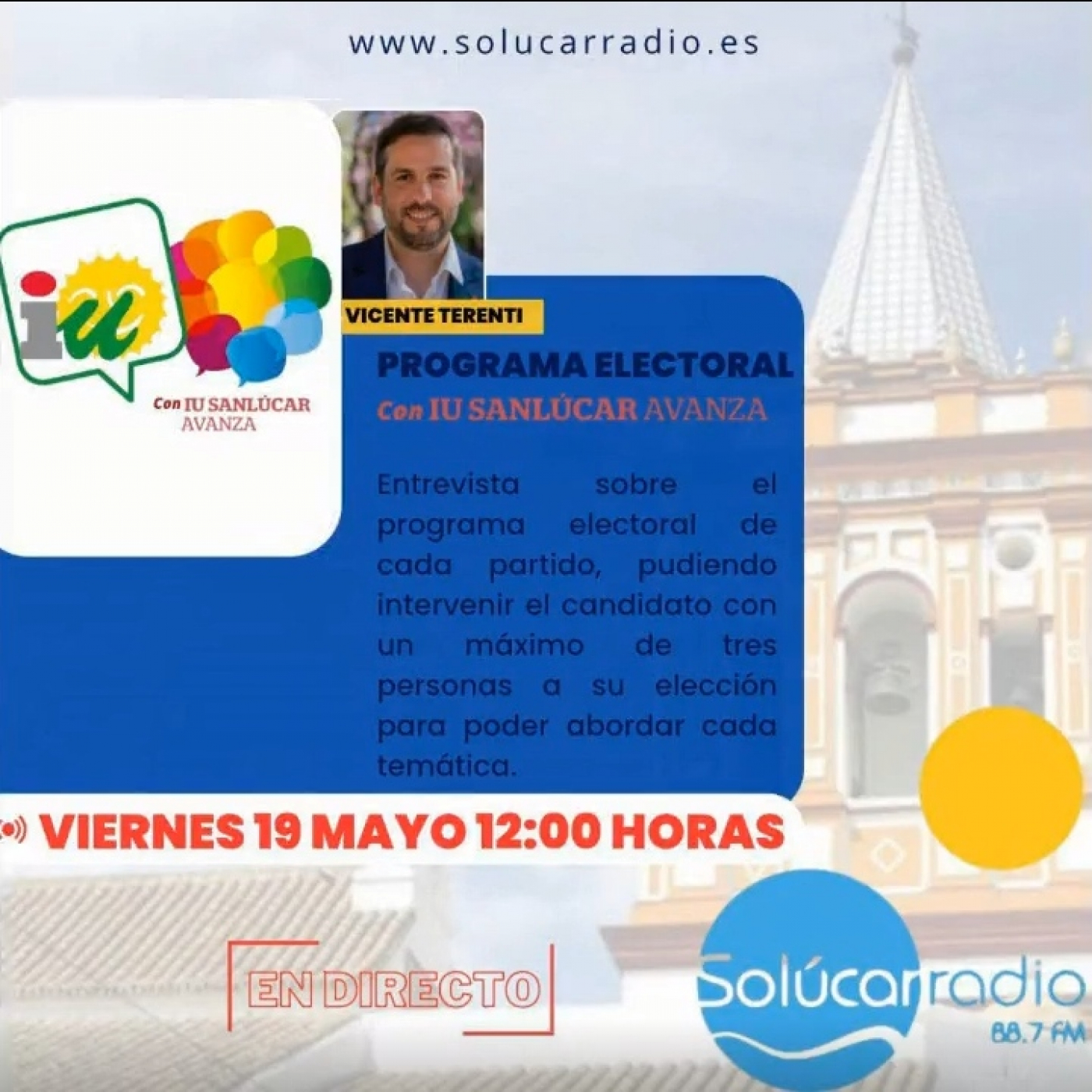 RONDA DE ENTREVISTAS ELECTORALES ¨Con Izquierda Unida Sanlúcar Avanza¨ episode artwork