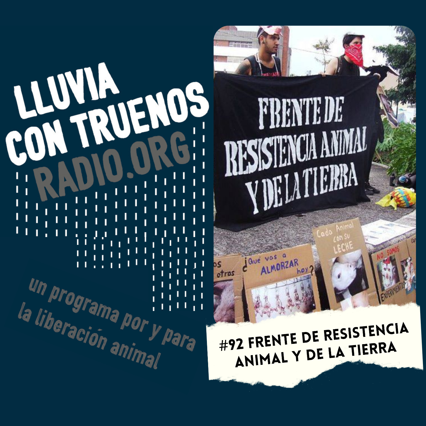 Lluvia con truenos radio