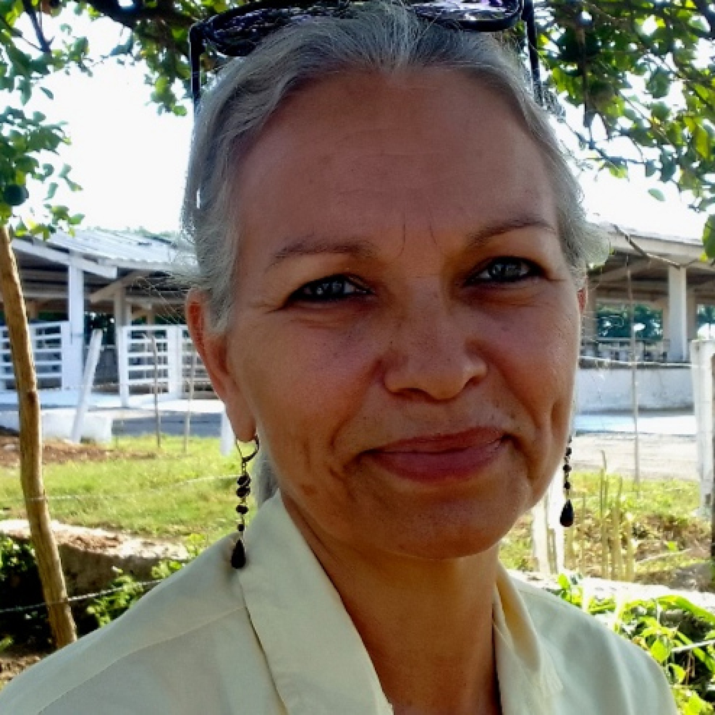 Arelys, educadora cienfueguera consagrada al trabajo de la Federación de Mujeres Cubanas