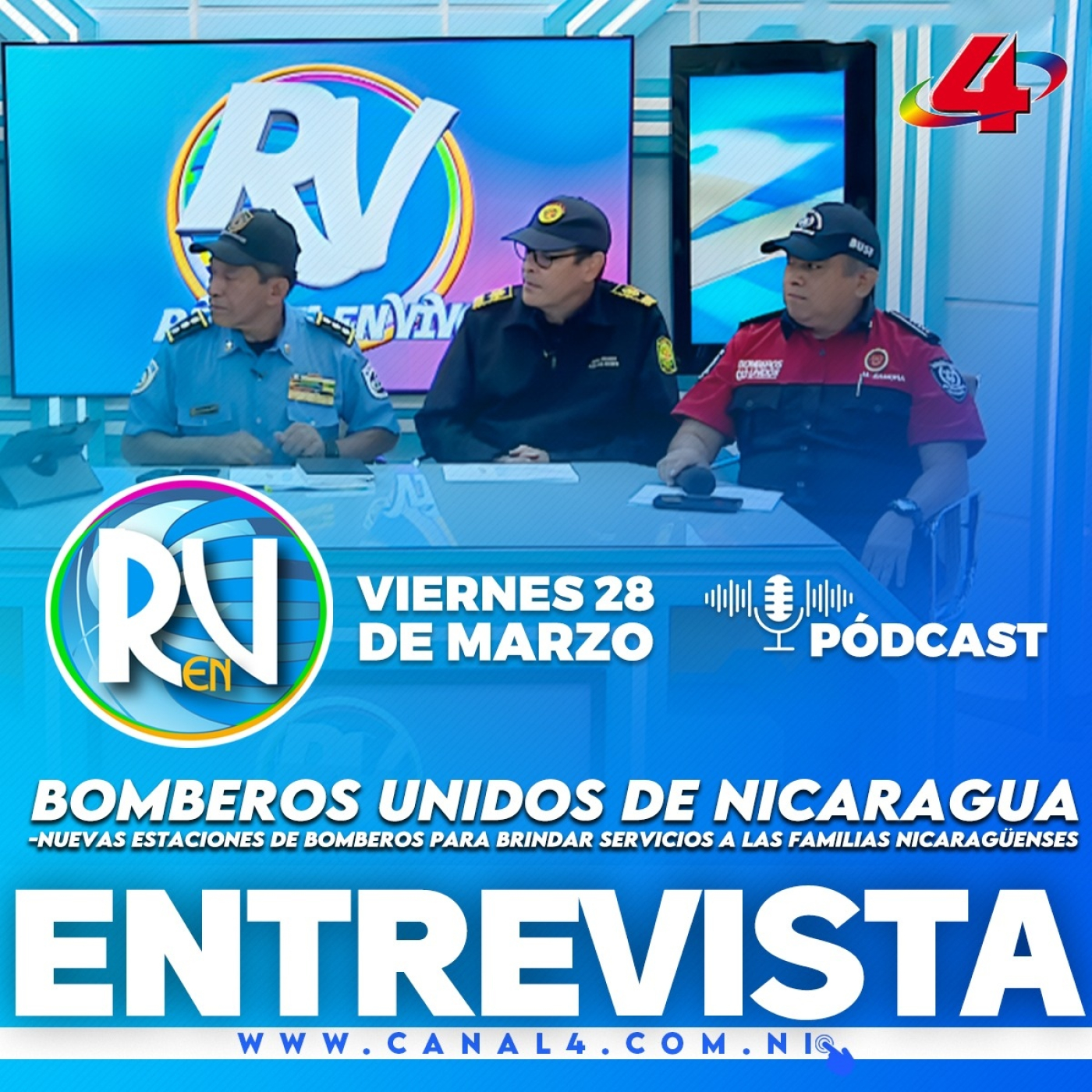Estaciones de bomberos fortalecen seguridad de familias | Revista en Vivo 28 de marzo de 2025 episode artwork