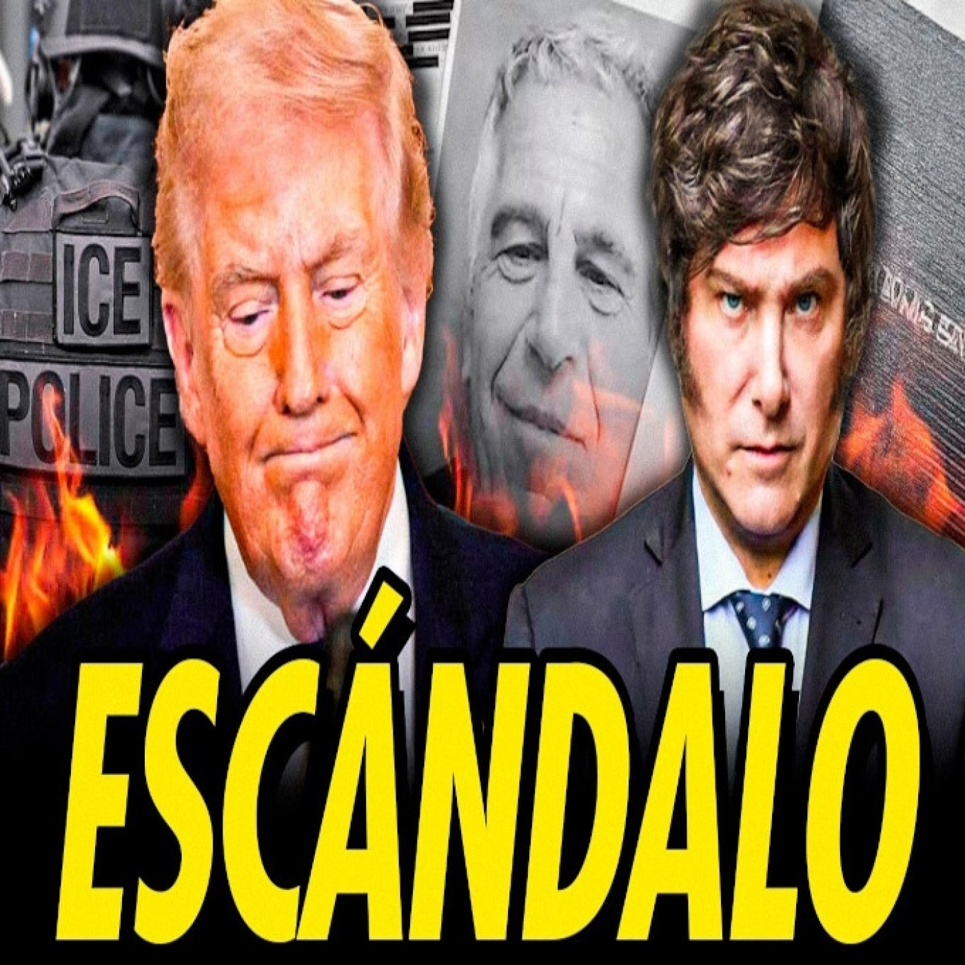 TRUMP SE HUNDE TRAS LOS ESCÁNDALOS DE EPSTEIN E ICE Y MILEI PERSIGUE A QUIEN LO CRITIQUE