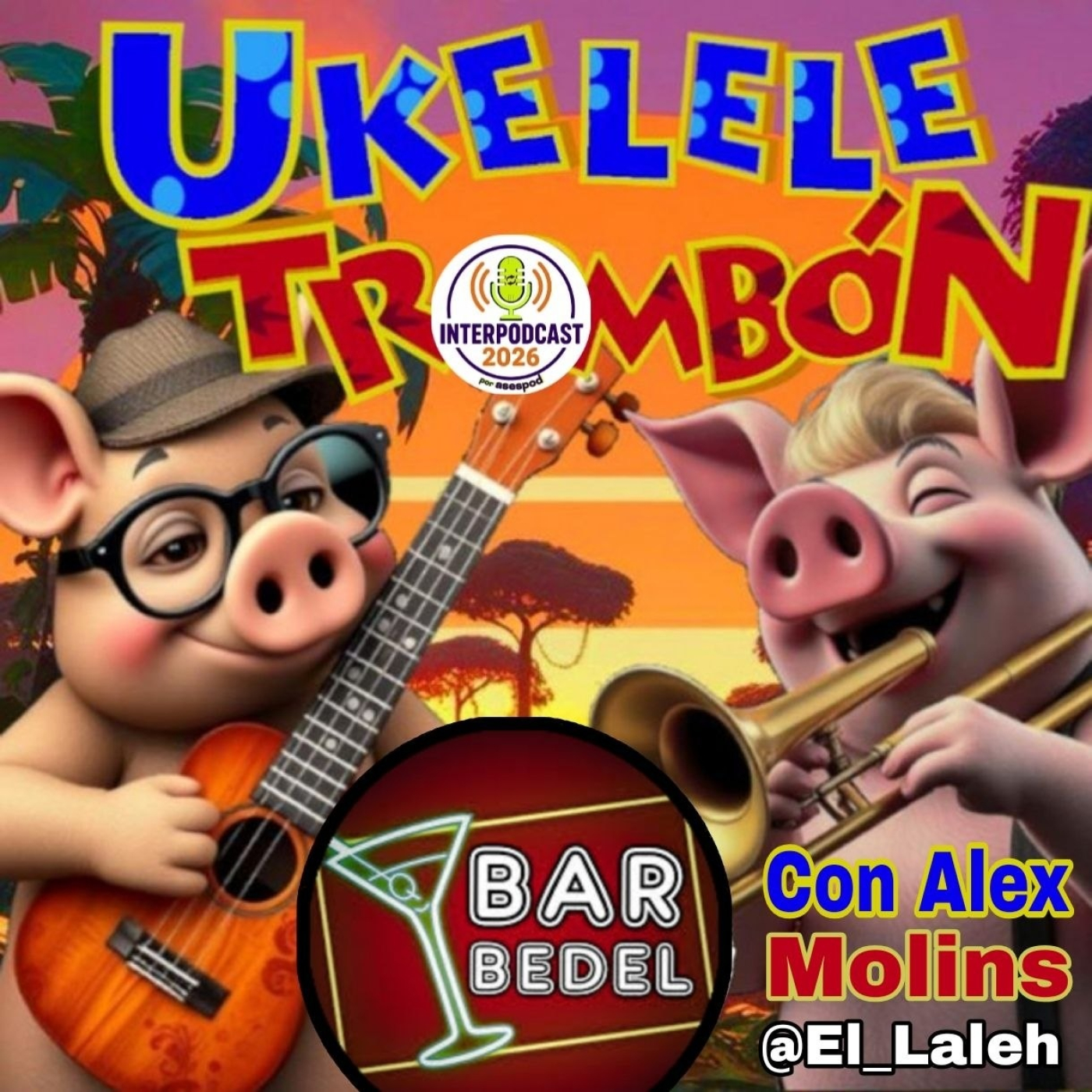 Interpodcast 2026. Ukelele Trombón. Videojuegos de bares episode artwork