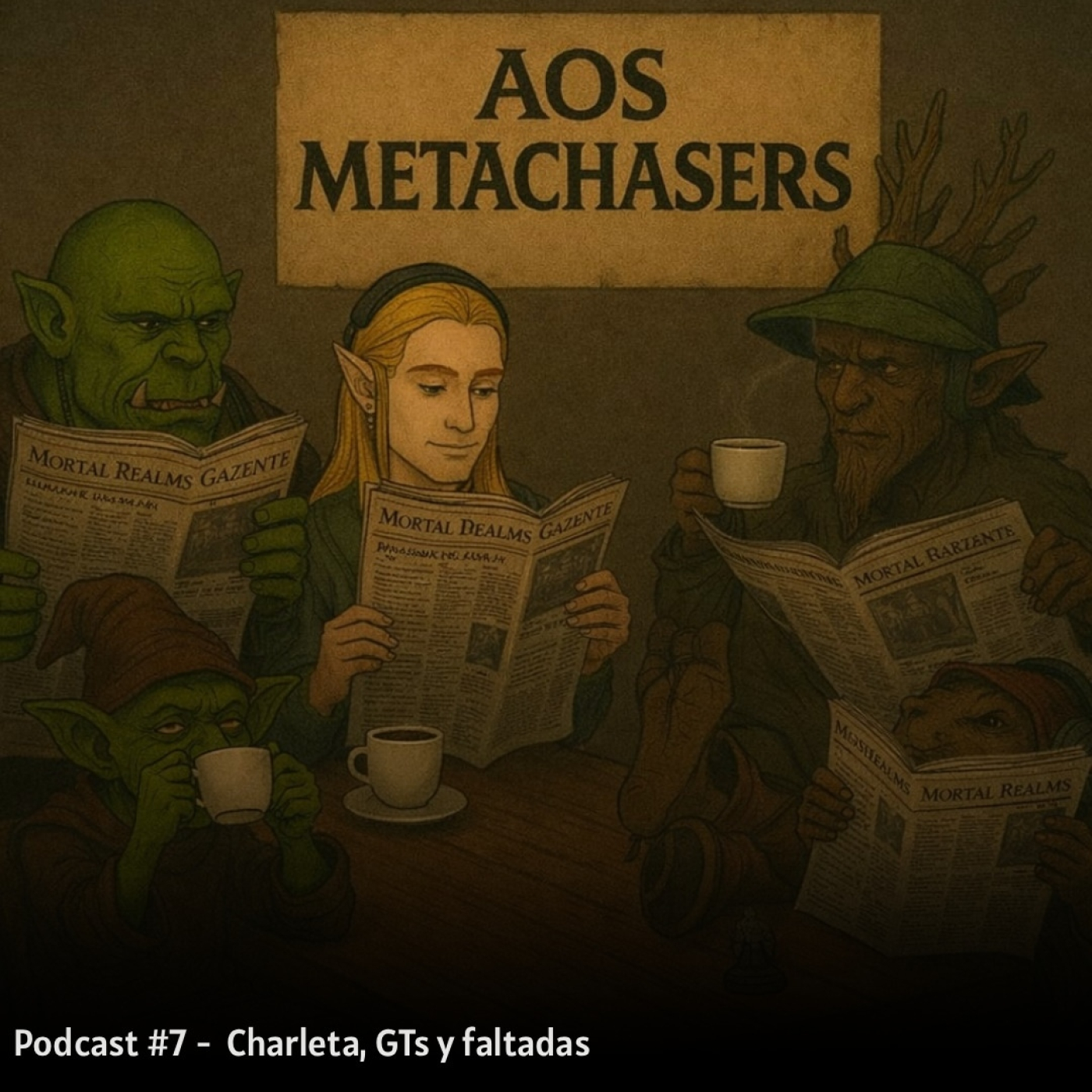 #7 Podcast AosMetachasers Charleta, GTs y Faltadas. episode artwork