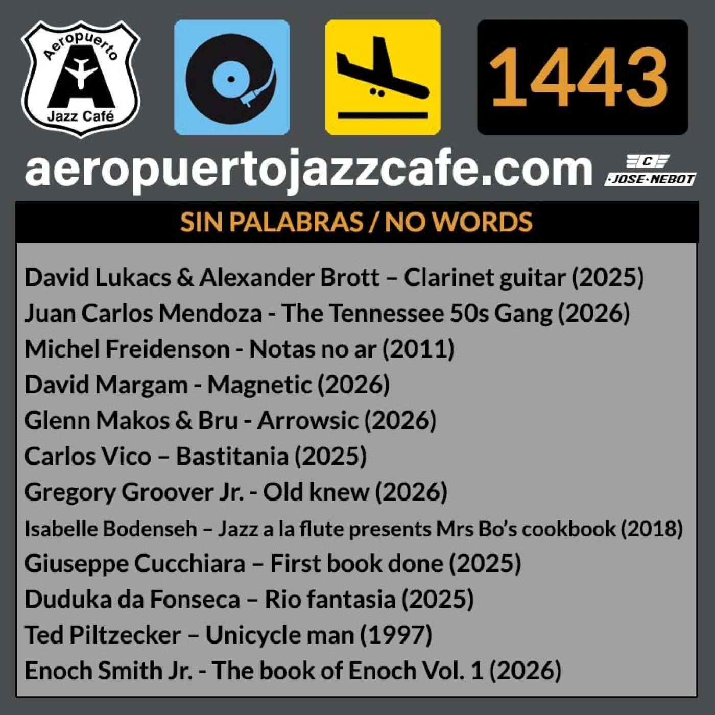 Aeropuerto Jazz Café 1443 episode artwork