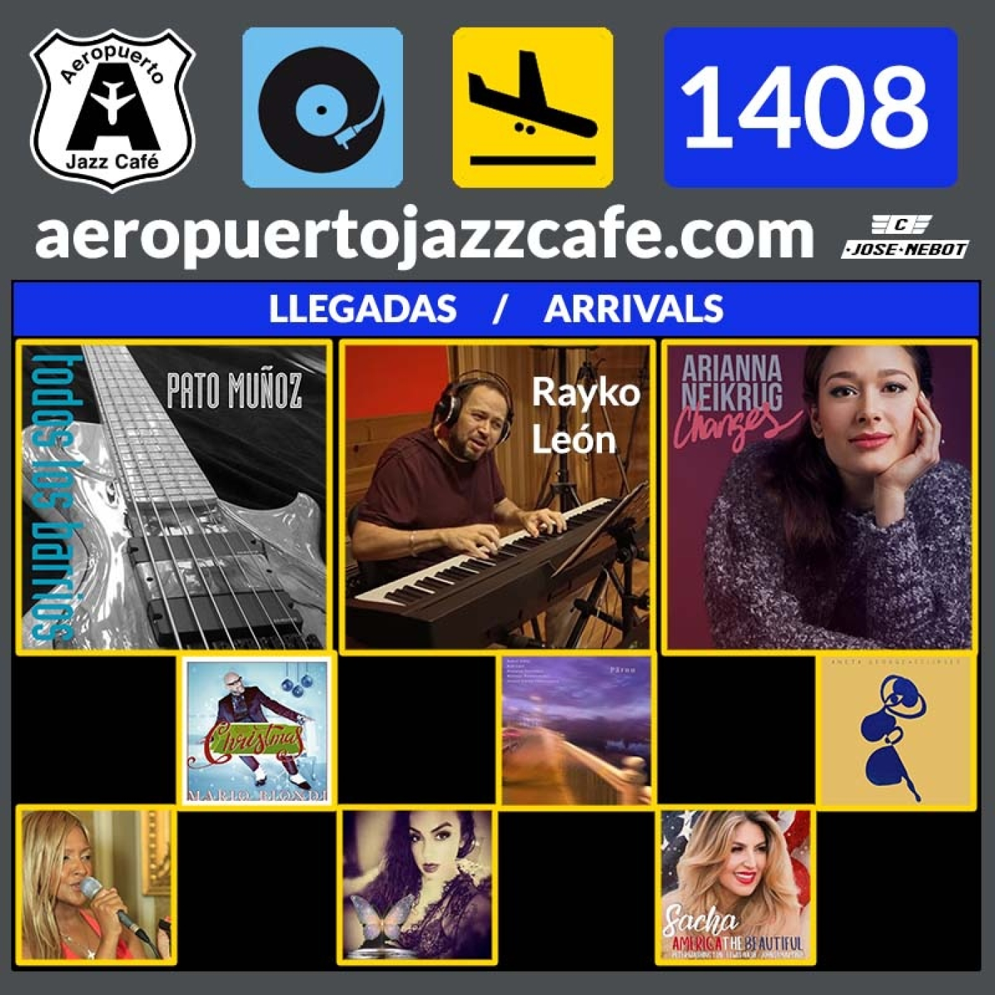 Aeropuerto Jazz Café 1408 episode artwork