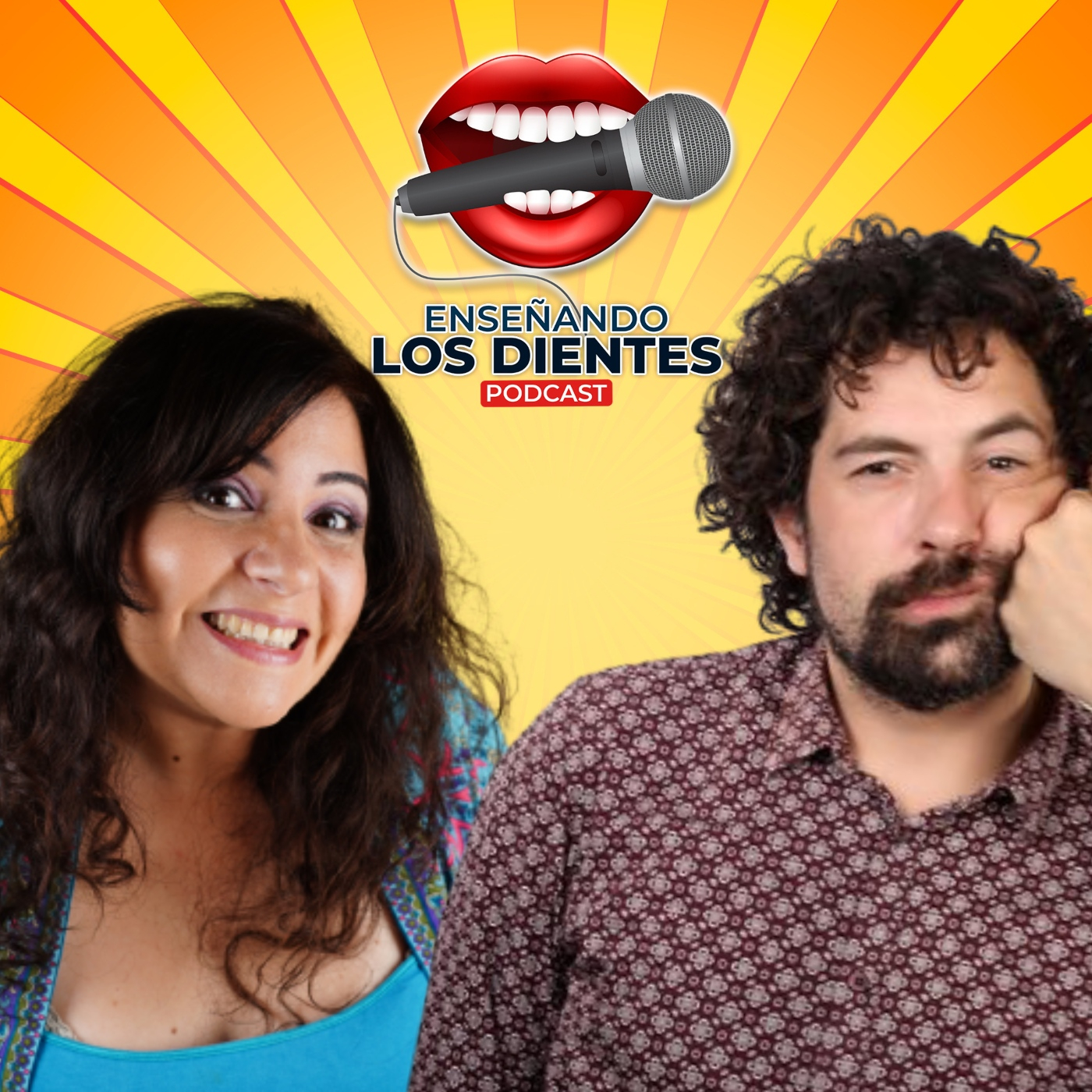 Enseñando los dientes