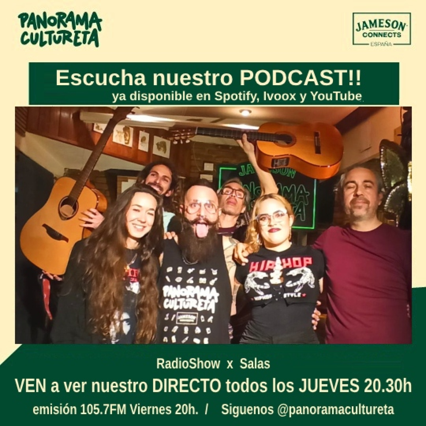 266º Panorama Cultureta, Jazzwoman, Tomy Murlin, Gema Moruno y Rafa Lora episode artwork