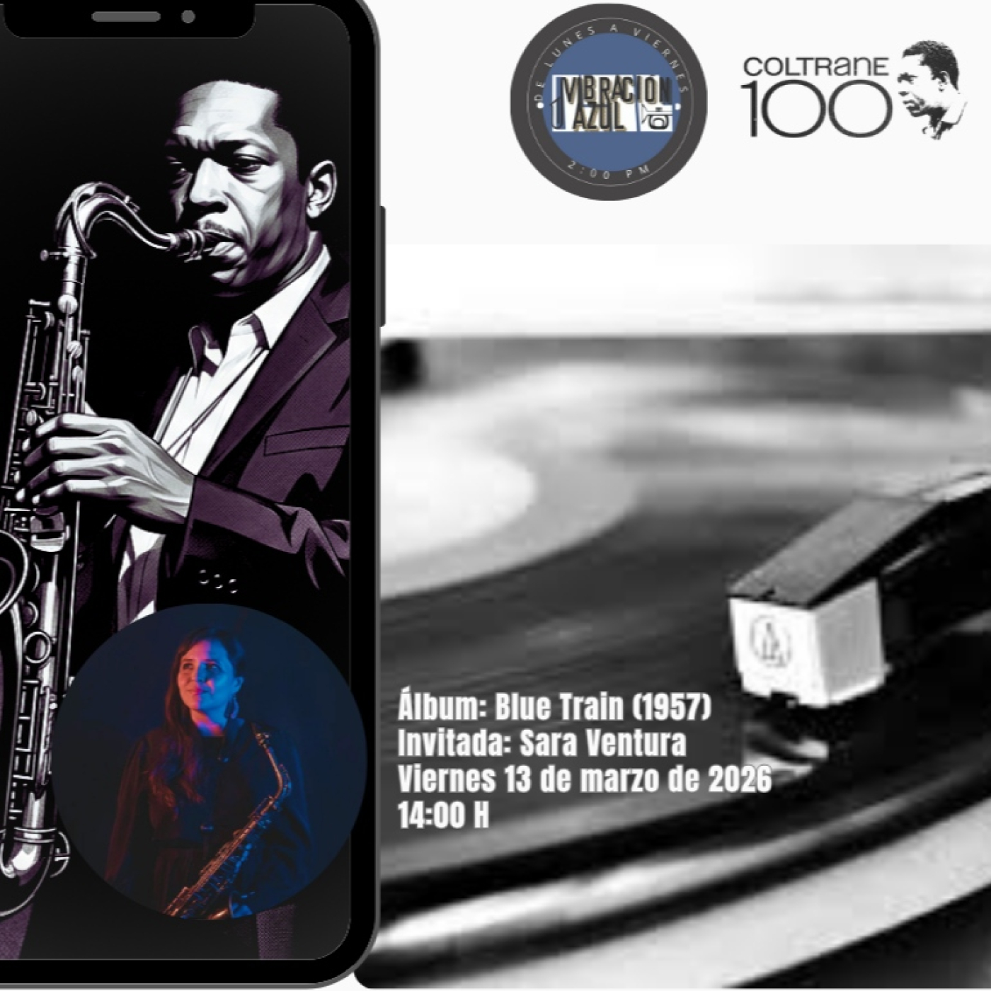 A LOVE COLTRANE: Capítulo 3 con la saxofonista Sara Ventura sobre el álbum Blue Train episode artwork
