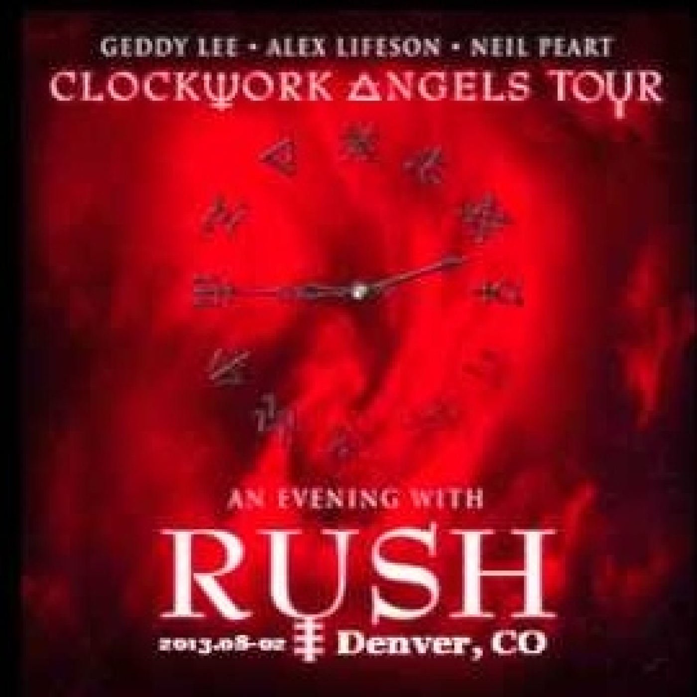 860 - RUSH - Clockwork Angels Tour Denver 2013 episode artwork