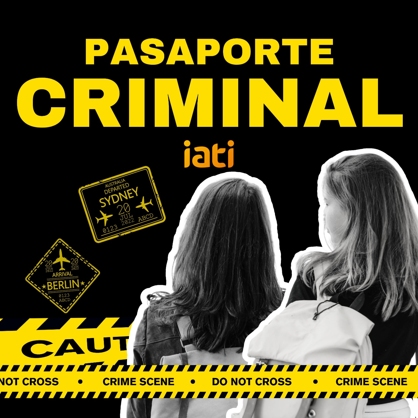 Pasaporte Criminal, Crímenes y Viajes