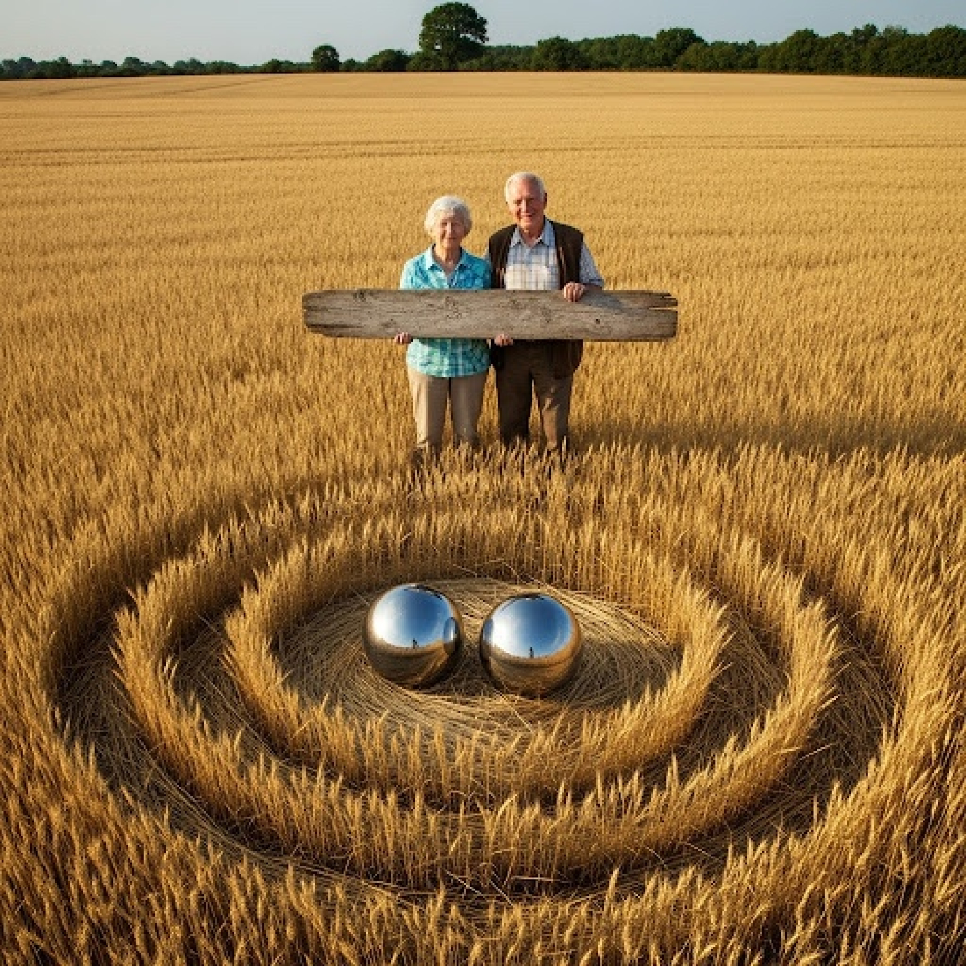 Esferas y círculos de las cosechas