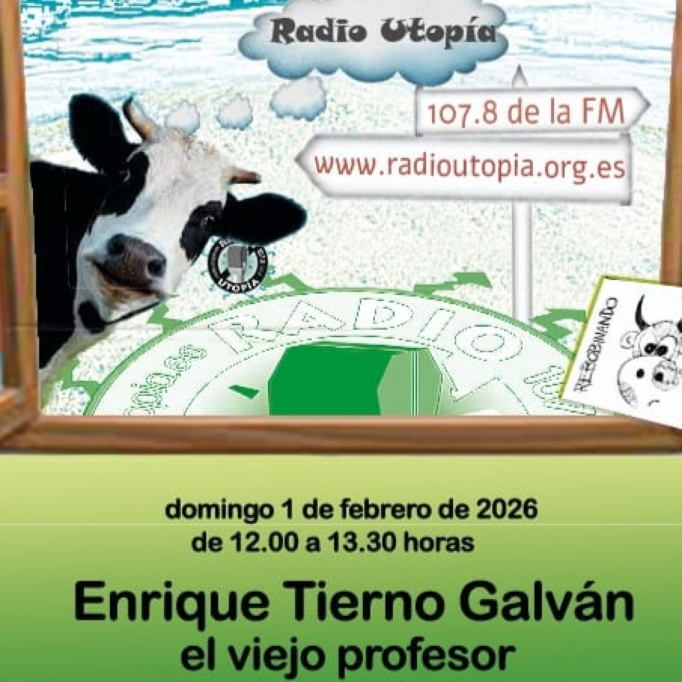 Enrique Tierno Galván Rebobinando episode artwork