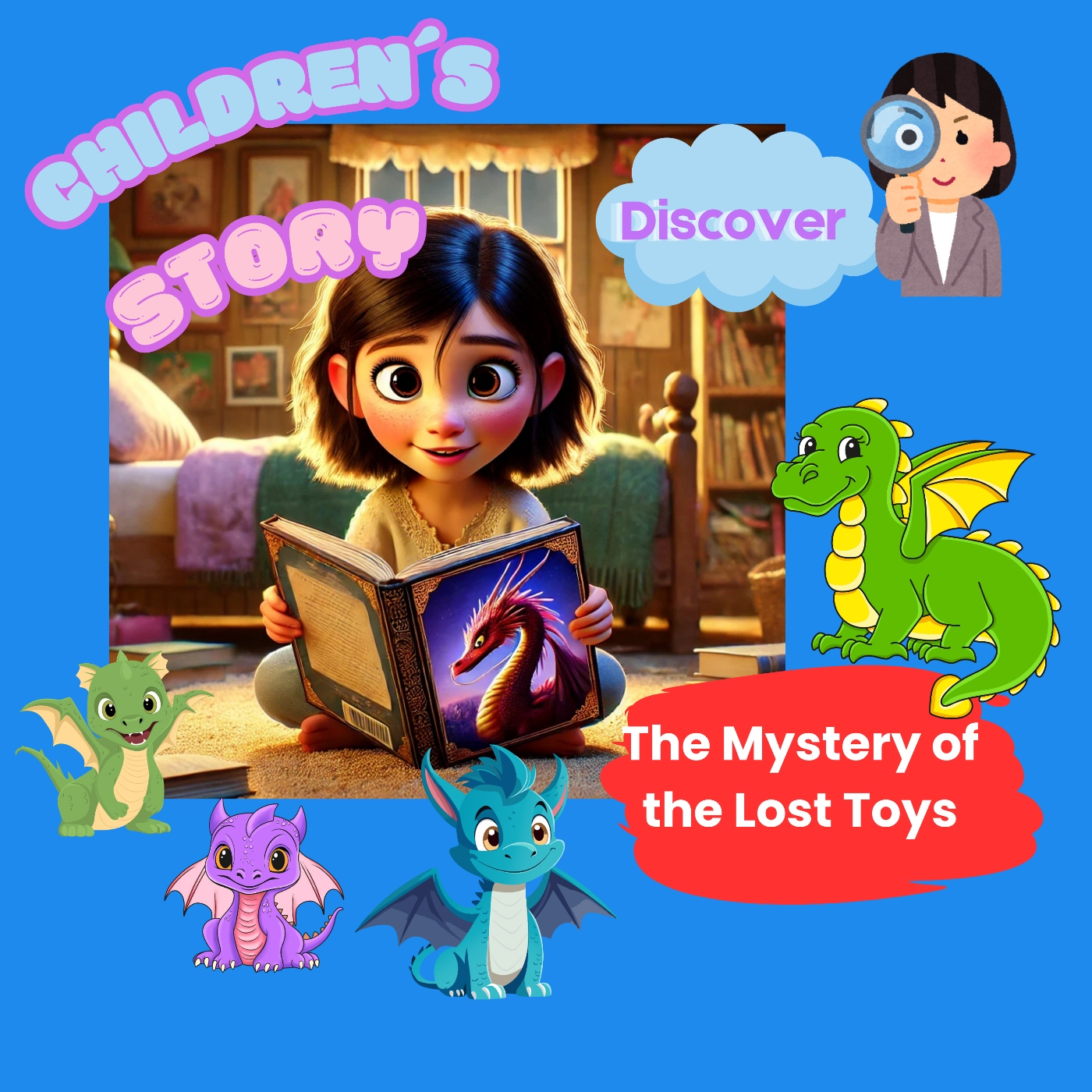 ✨ The Mystery of the Lost Toys   Animated Story for Kids!