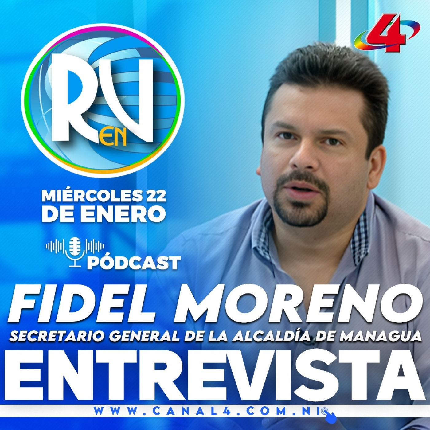 Proyectos de la Alcaldía de Managua en este 2025 | Revista en Vivo 22 de enero de 2025 episode artwork