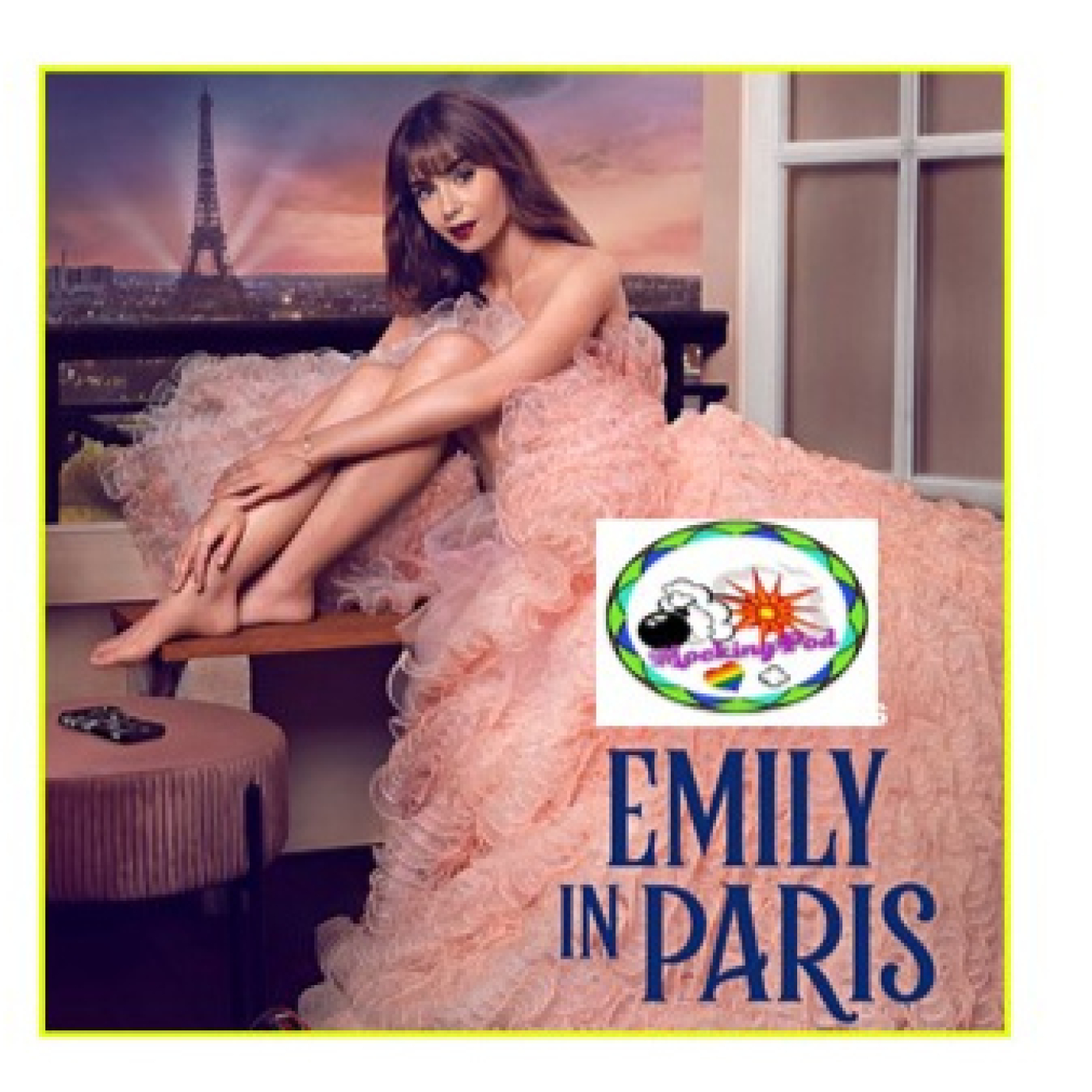 Mocking Fashion: "Emily In Paris -Season 3” episode artwork