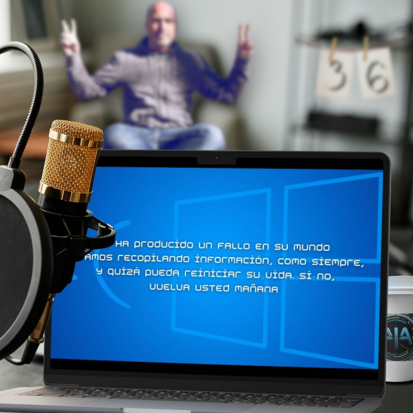Apagón global de Microsoft, pantalla azul, vida gris episode artwork