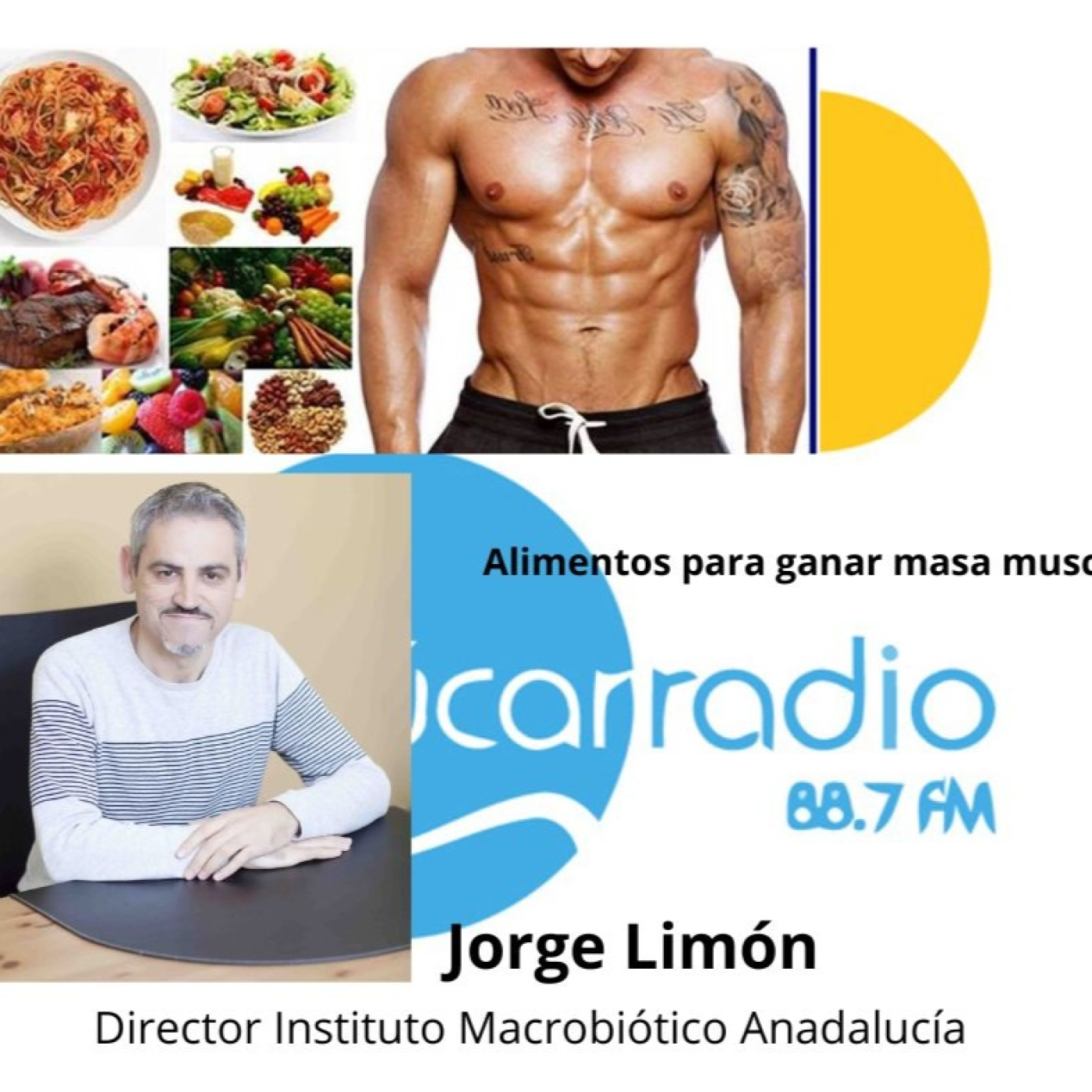 SOMOS LO QUE COMEMOS Ganar masa Muscular con Jorge Limón episode artwork