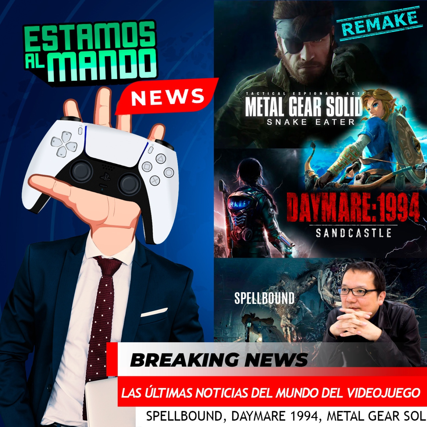 EAM 5-39 Noticias, Metal Gear 3 Remake, SpellBound nuevo juego de From Software?