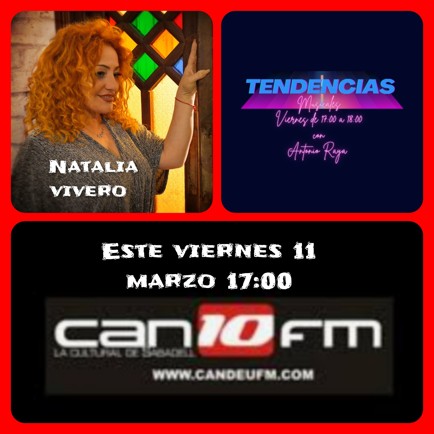 Tendencias Musicales 11-03-2022 incluye entrevista a Natalia Vivero episode artwork