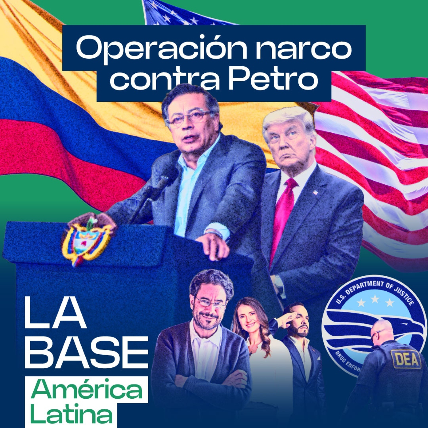 Petro investigado en EEUU: el libreto del narco para el regreso de Plan Colombia |La BaseLatam 1x158 episode artwork