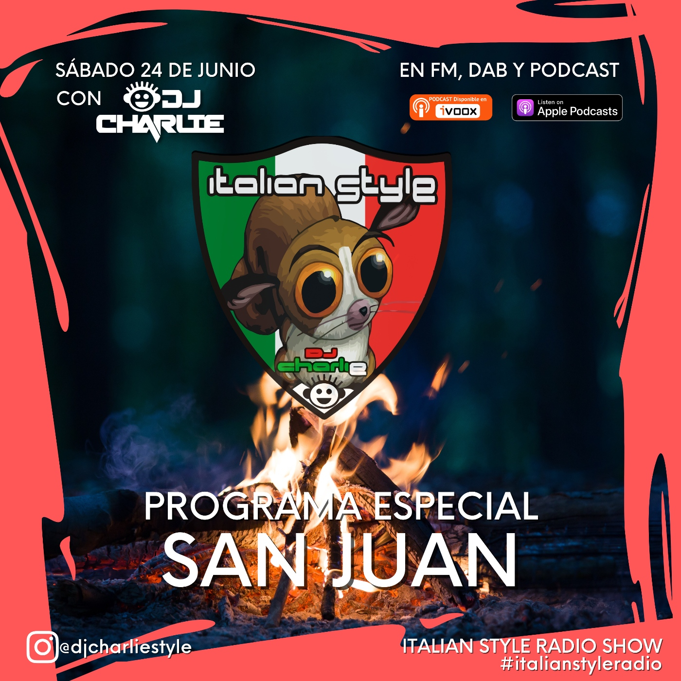 ITALIAN STYLE radio show 887 24-06-2023 episode artwork