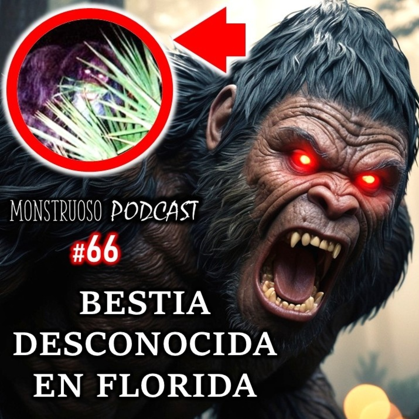 Evidencias del Críptido Más Aterrador de Florida: Monstruoso Podcast #66 episode artwork