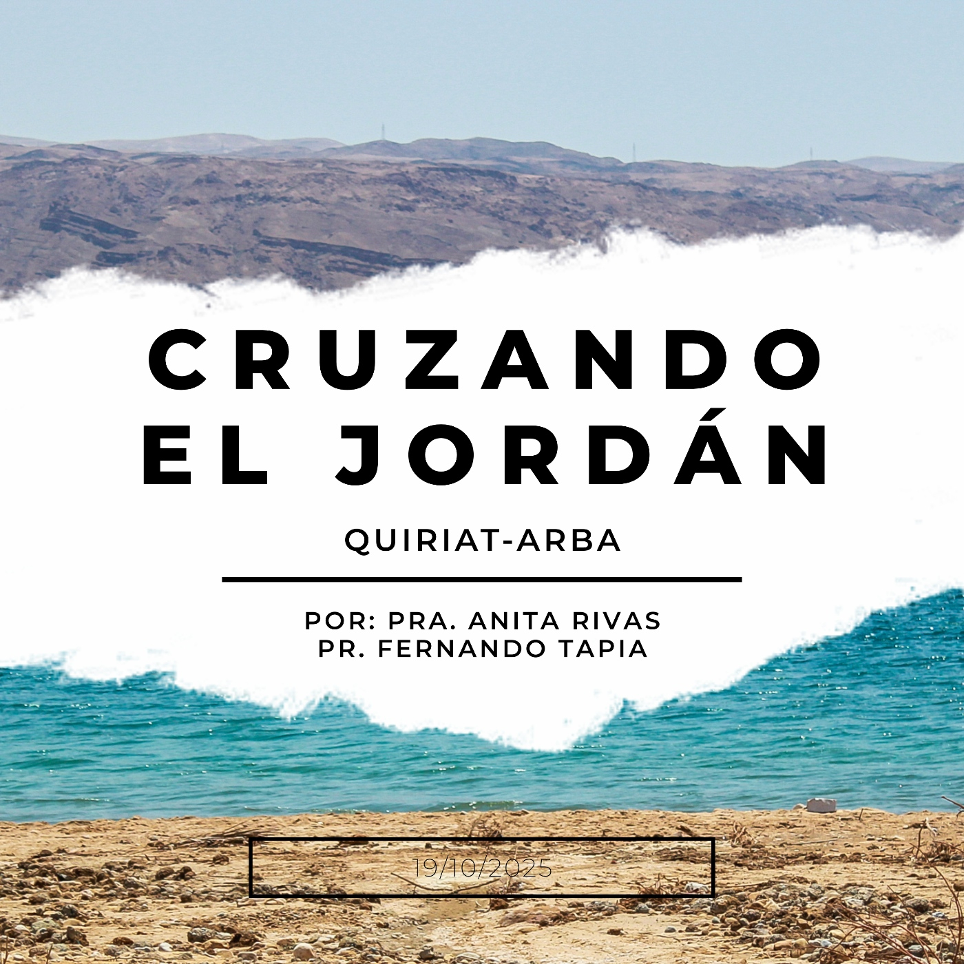 Prédica 19/10/2025: Cruzando el Jordán (Quiriat Arba) episode artwork