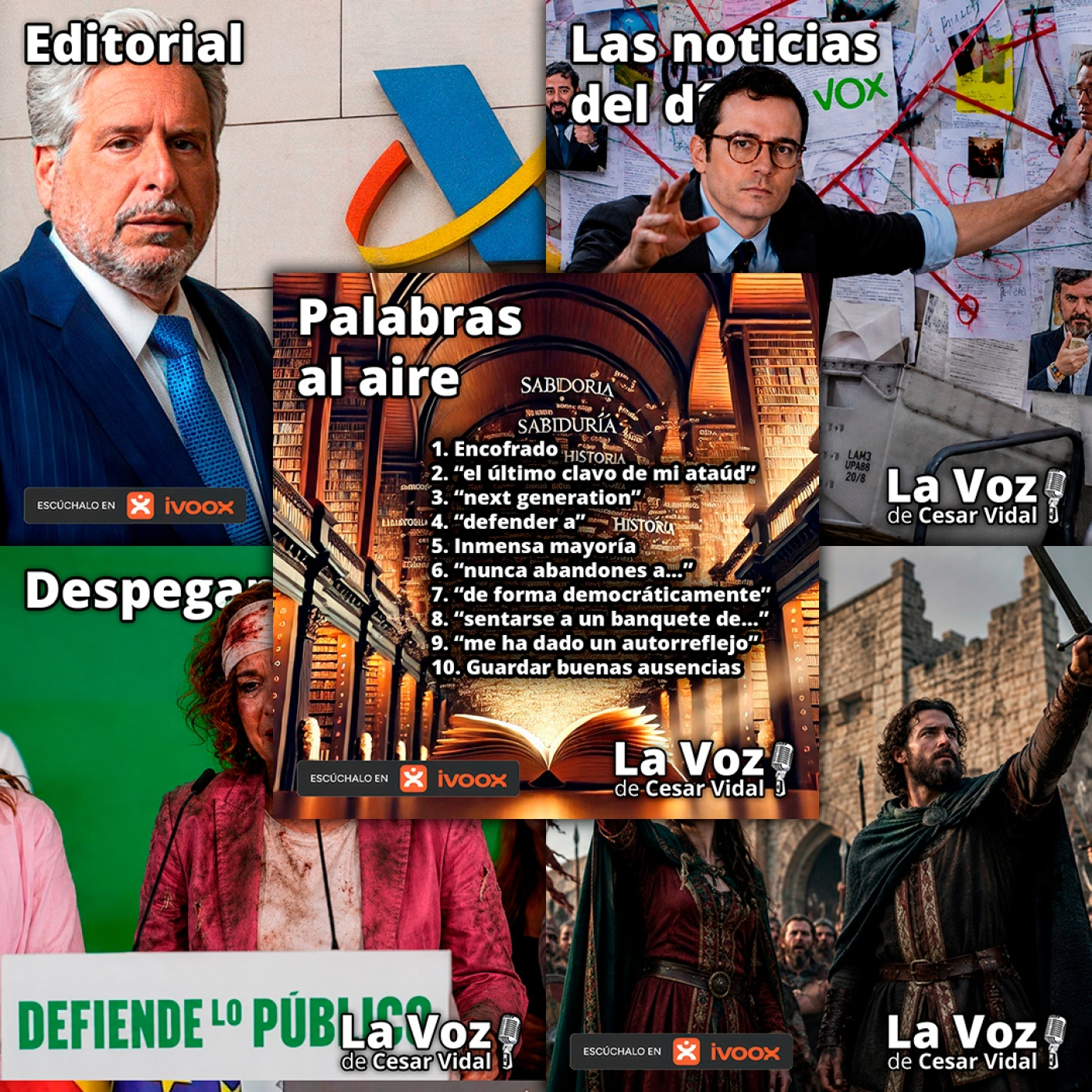 Programa Completo de La Voz de César Vidal - 18/05/26 episode artwork