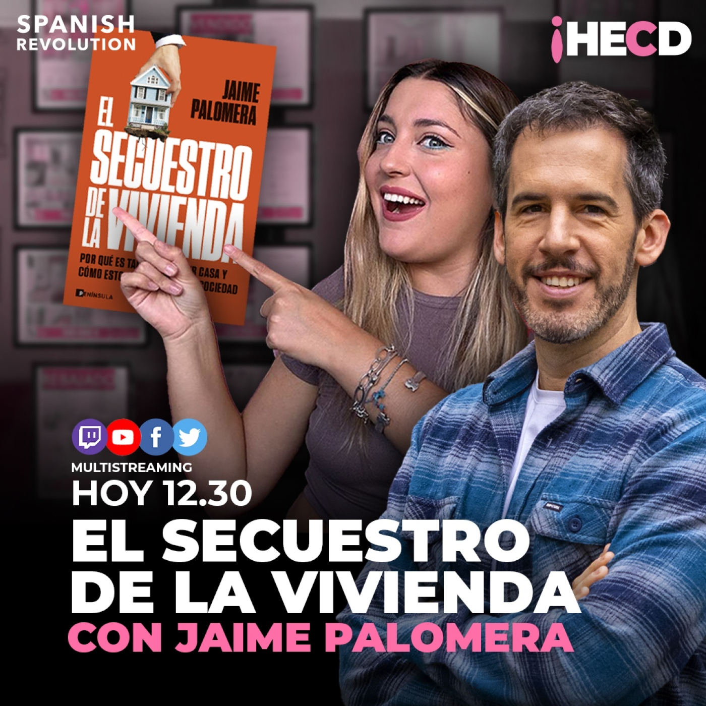 HECD! 539 Marina Lobo - ¡He salido en La Revuelta!+El secuestro de la vivienda, con Jaime Palomera+Trump VS Musk