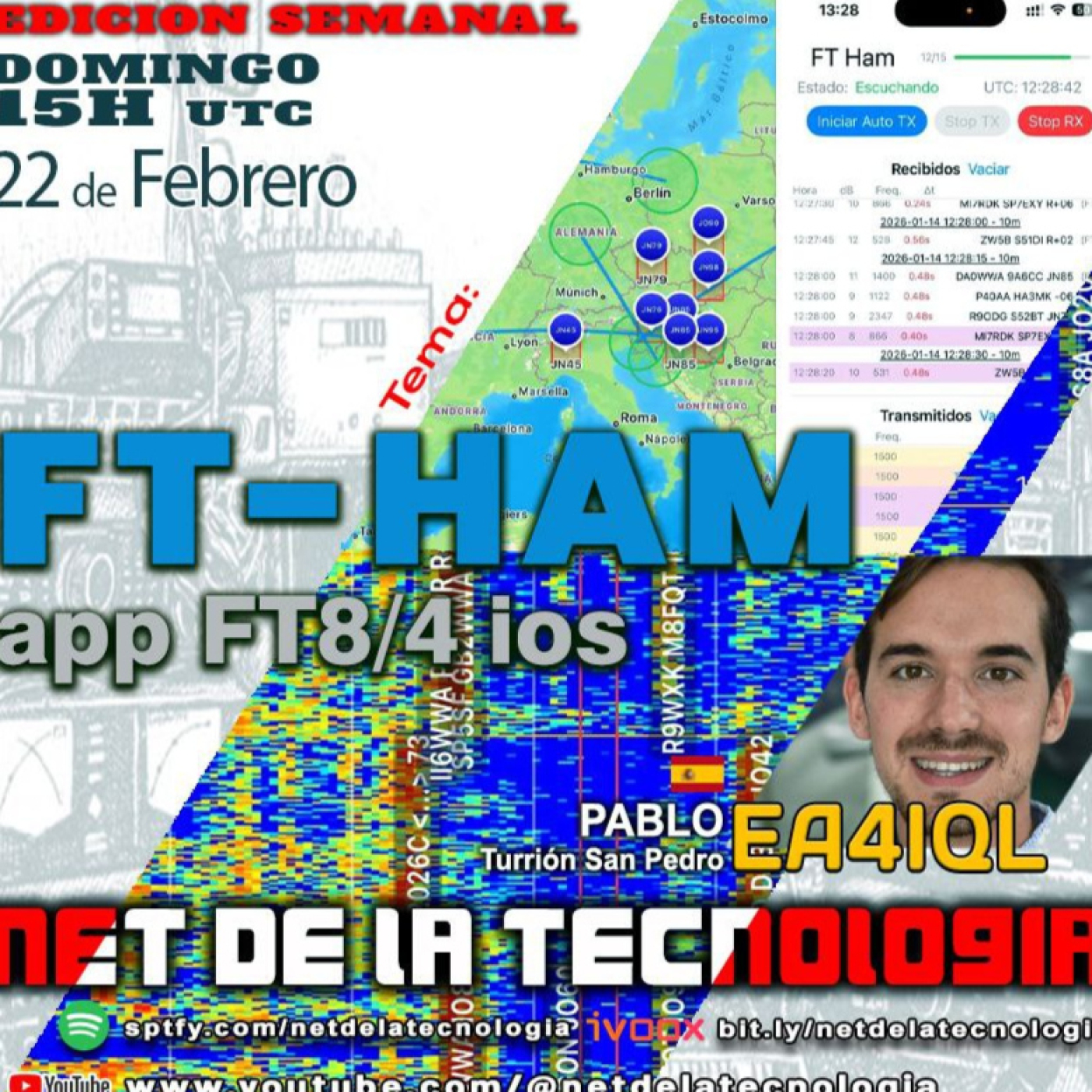 #517 HAM-FT una APP IOS para FT8-FT4 por EA4IQL Pablo episode artwork