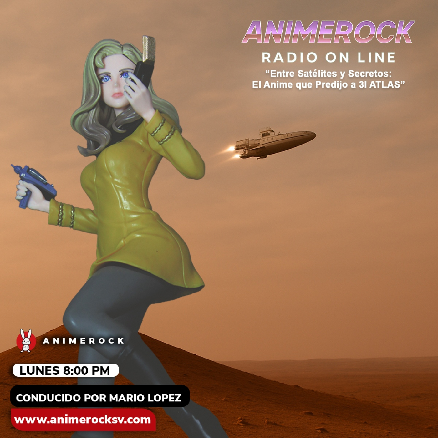 El Anime que Predijo a 3I ATLAS animerock & baladitas pchan 1 diciembre 2025 episode artwork