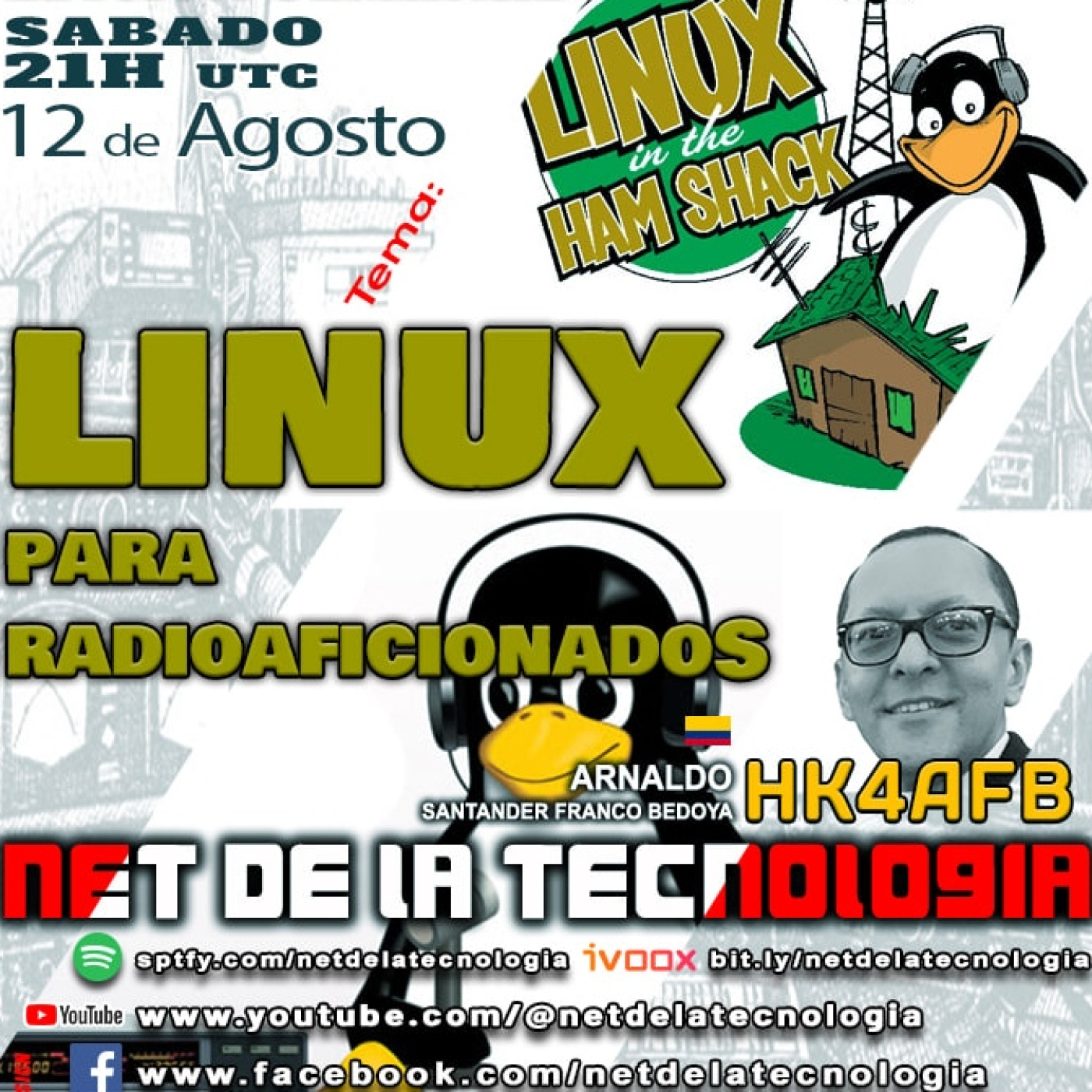 #421 Linux para radioaficionados episode artwork