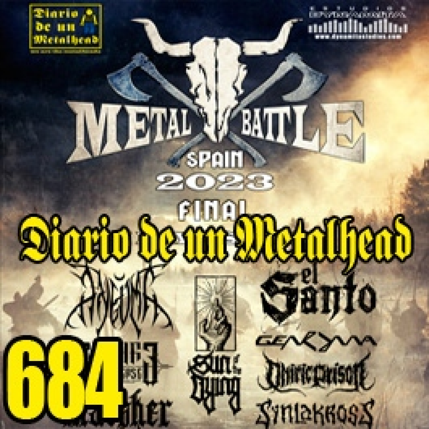 Diario de un Metalhead 684 FINAL WACKEN METAL BATTLE 2023. MB38 episode artwork