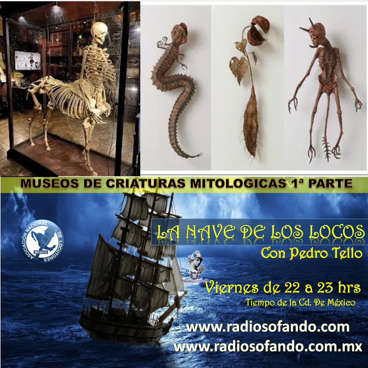 La Nave de los Locos_MUSEOS DE CRIATURAS MITOLÓGICAS 1a PARTE_13-02-26 episode artwork