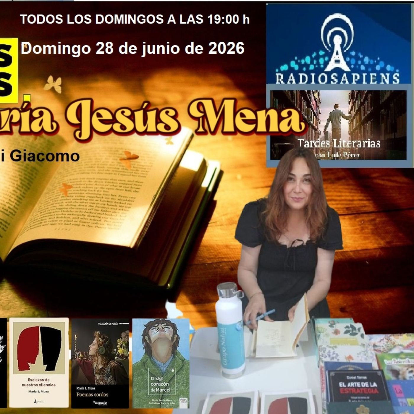   María Jesús Mena Picazo | #Mercadotecnia_Literaria episode artwork