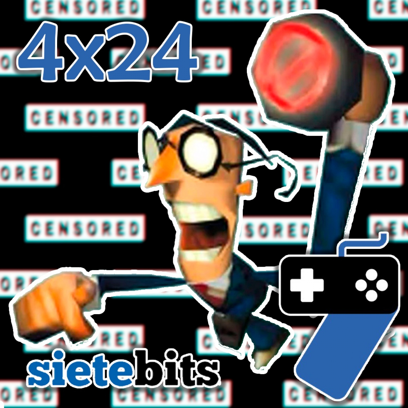SieteBITS 4x24 | Debate: censura en videojuegos y comentarios de oyentes episode artwork