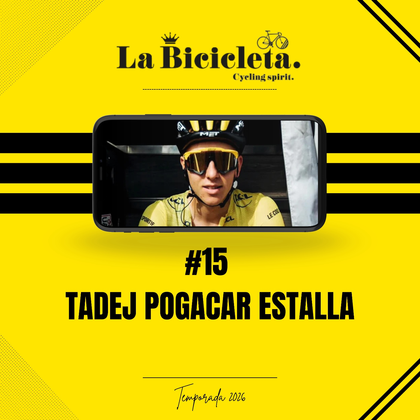 LA BICICLETA PODCAST | #15 TADEJ POGACAR estalla