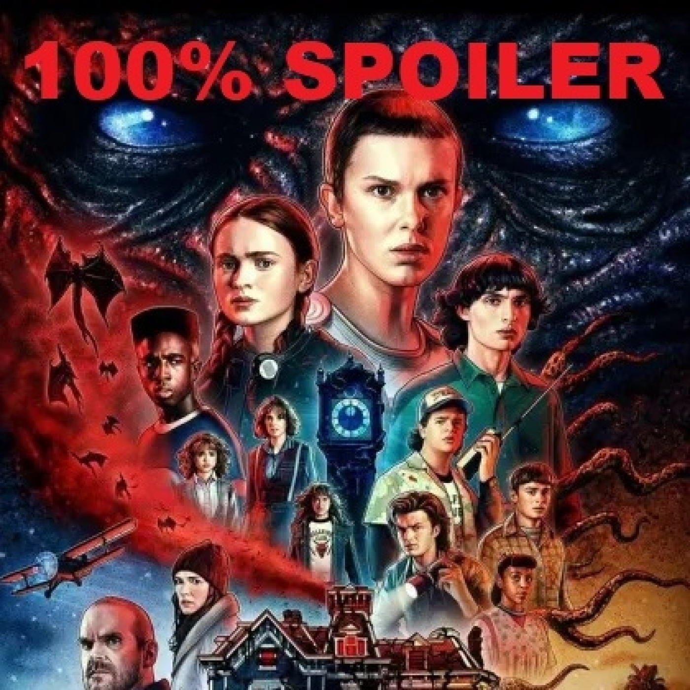 100% Spoiler 6.33. Stranger Things Temporada 4 Vol.1. episode artwork